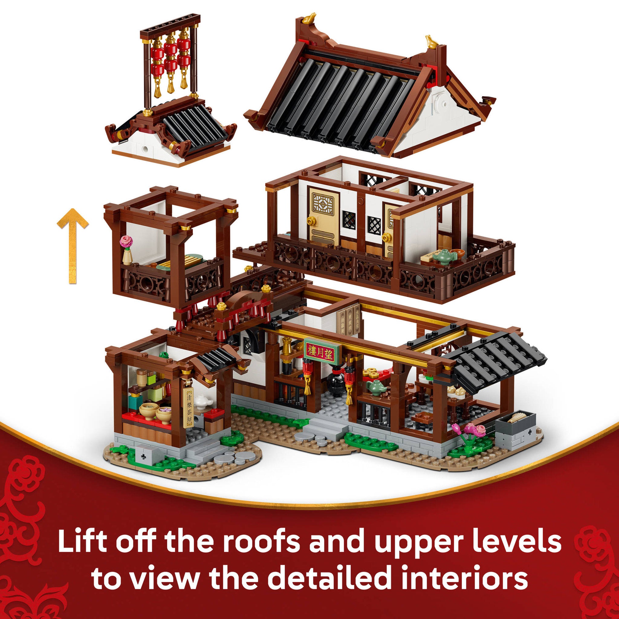 LEGO 80121 Chinese Festivals Ancient Moon-Gazing Inn