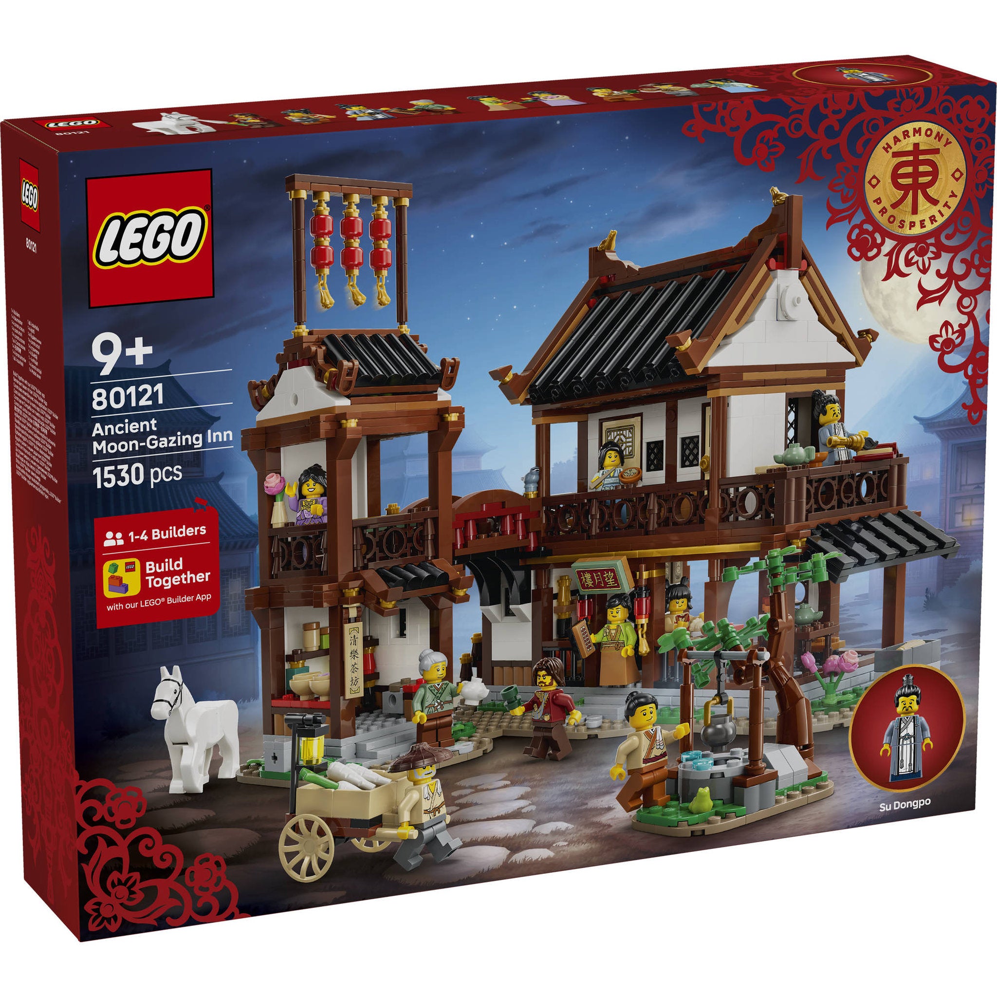 LEGO 80121 Chinese Festivals Ancient Moon-Gazing Inn
