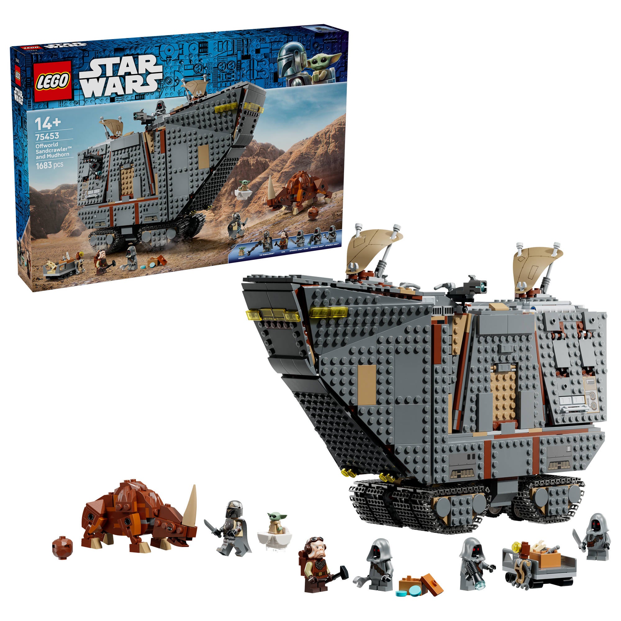 LEGO 75453 Star Wars Offworld Sandcrawler and Mudhorn
