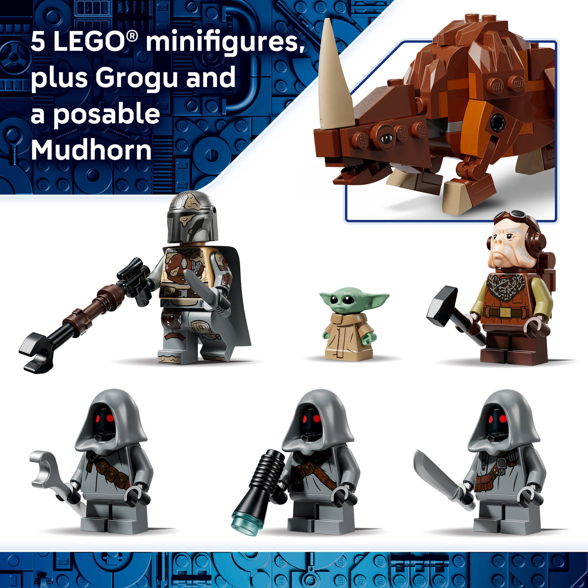 LEGO 75453 Star Wars Offworld Sandcrawler and Mudhorn