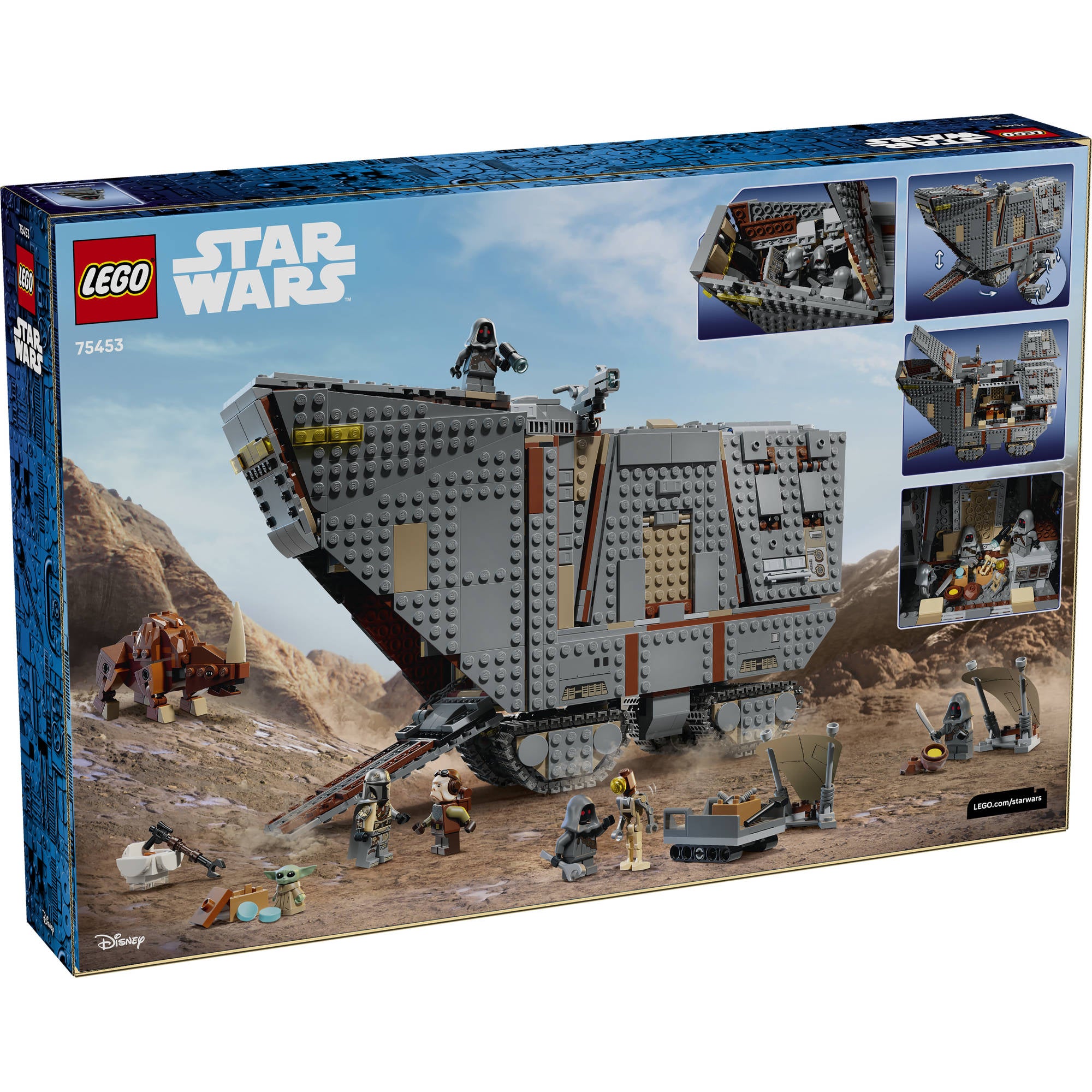 LEGO 75453 Star Wars Offworld Sandcrawler and Mudhorn