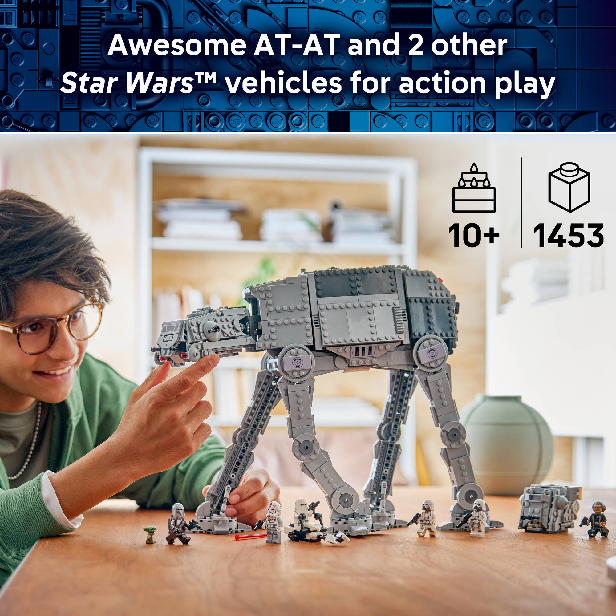 LEGO 75454 Star Wars 
Imperial Remnant AT-AT with INT-4