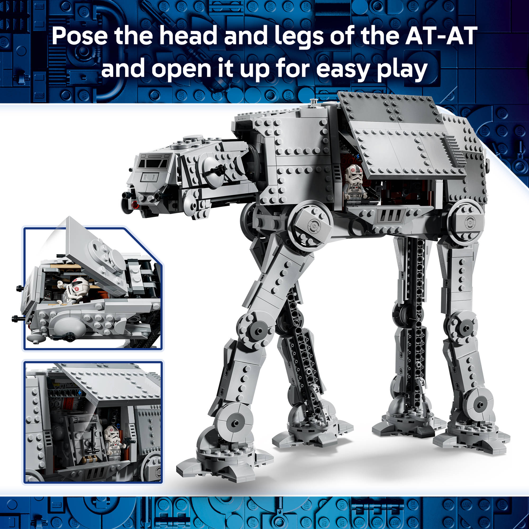 LEGO 75454 Star Wars 
Imperial Remnant AT-AT with INT-4
