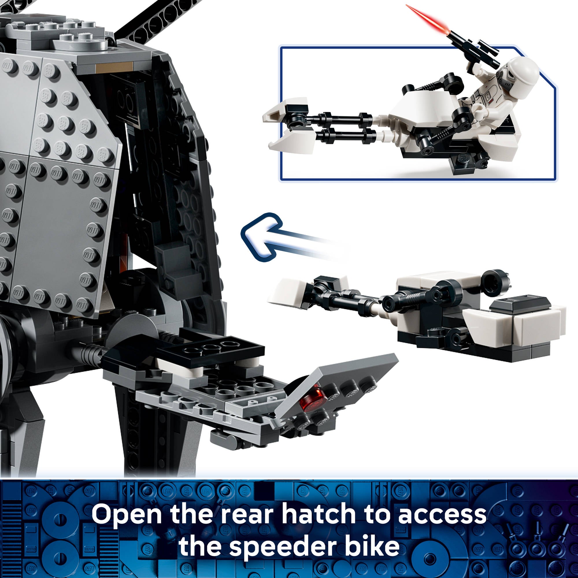LEGO 75454 Star Wars 
Imperial Remnant AT-AT with INT-4