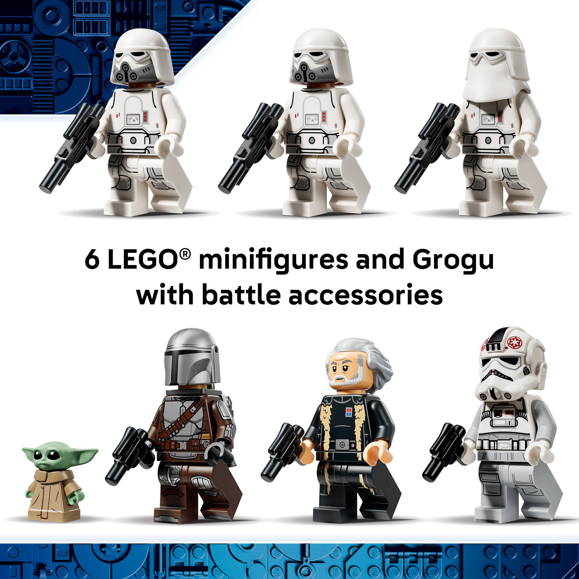 LEGO 75454 Star Wars 
Imperial Remnant AT-AT with INT-4