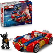 LEGO 76336 Marvel Super Heroes Spider-Man Car vs. Venomized Wolverine