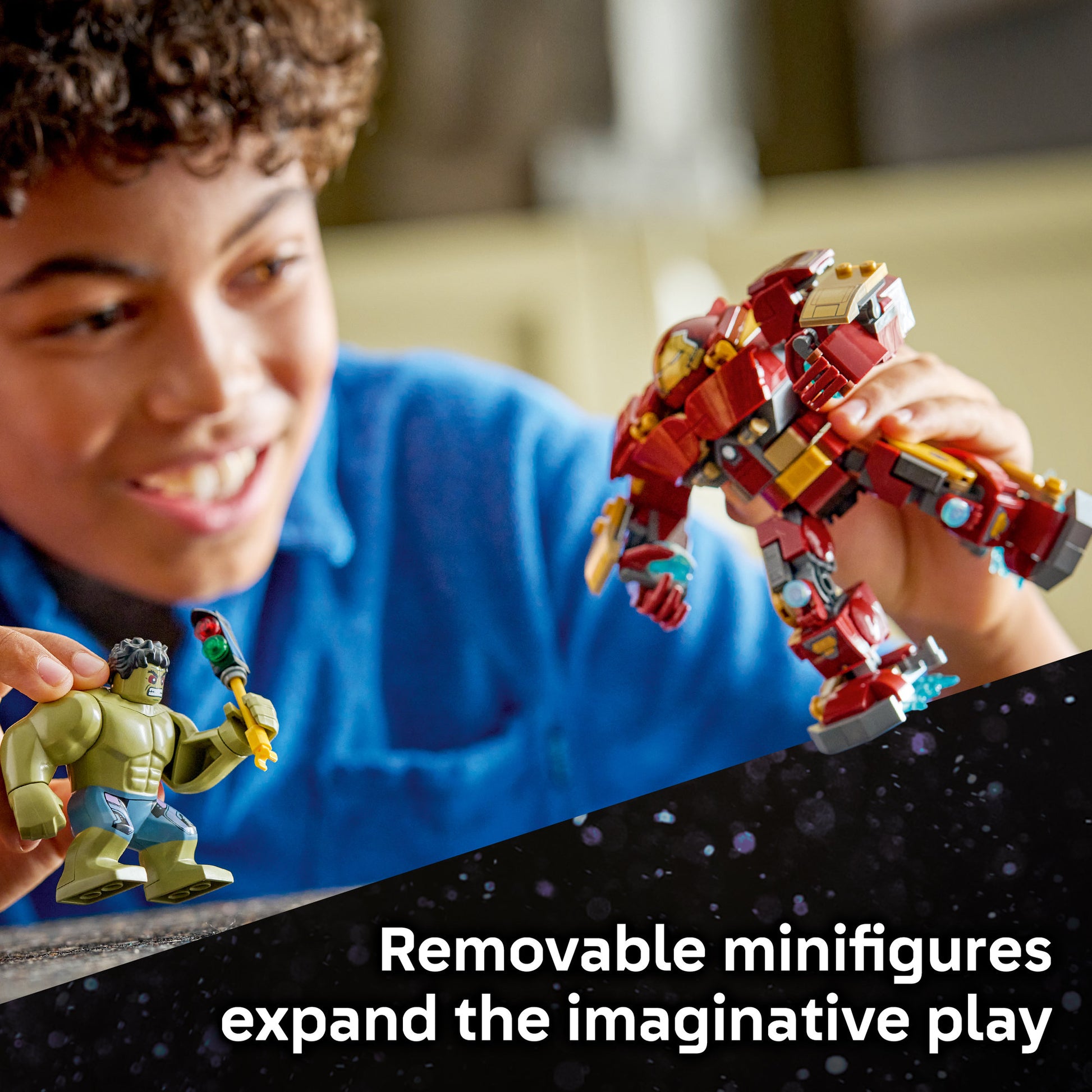 LEGO 76343 Marvel Super Heroes Epic Battle: Hulkbuster vs. The Hulk - Toyworld Australia