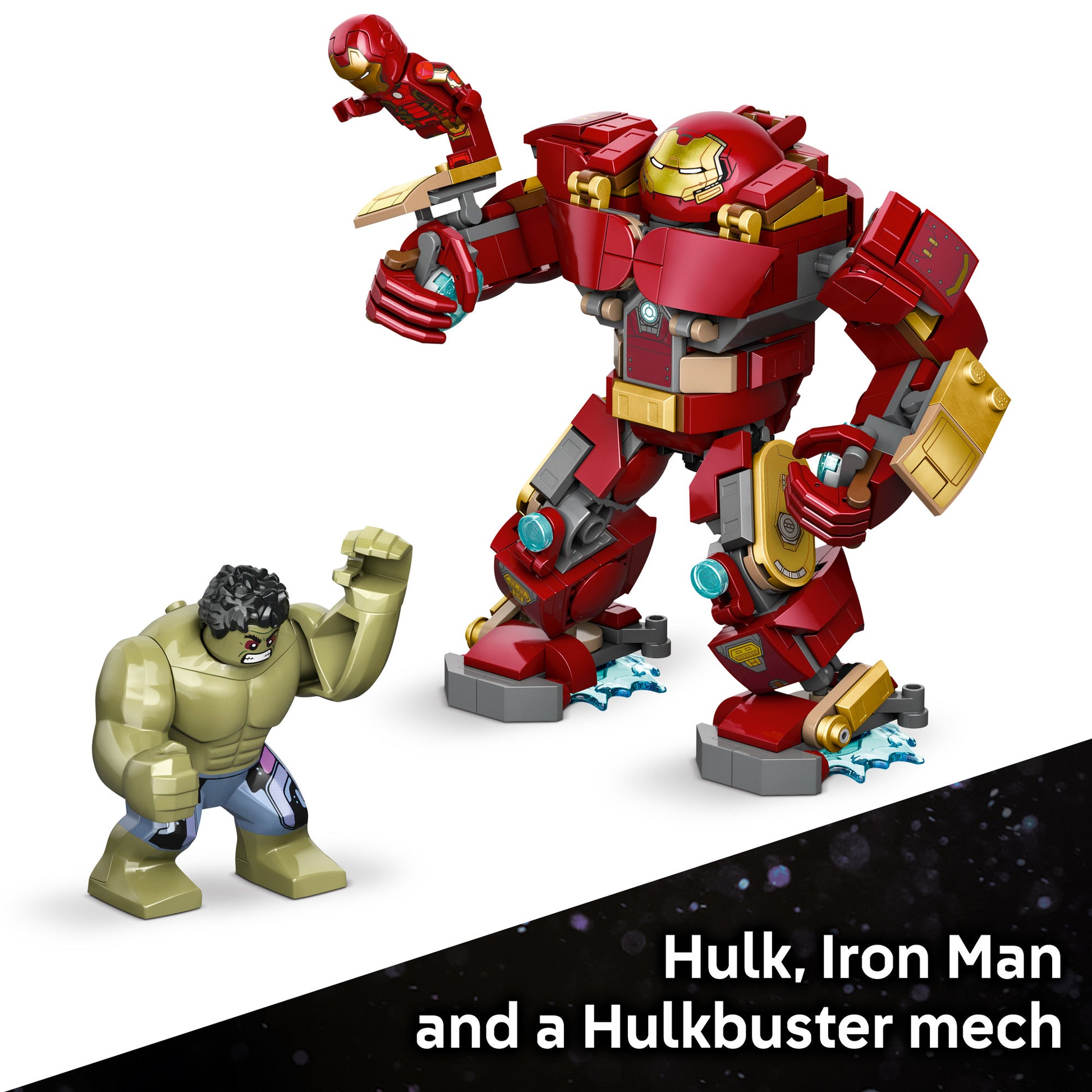 LEGO 76343 Marvel Super Heroes Epic Battle: Hulkbuster vs. The Hulk - Toyworld Australia