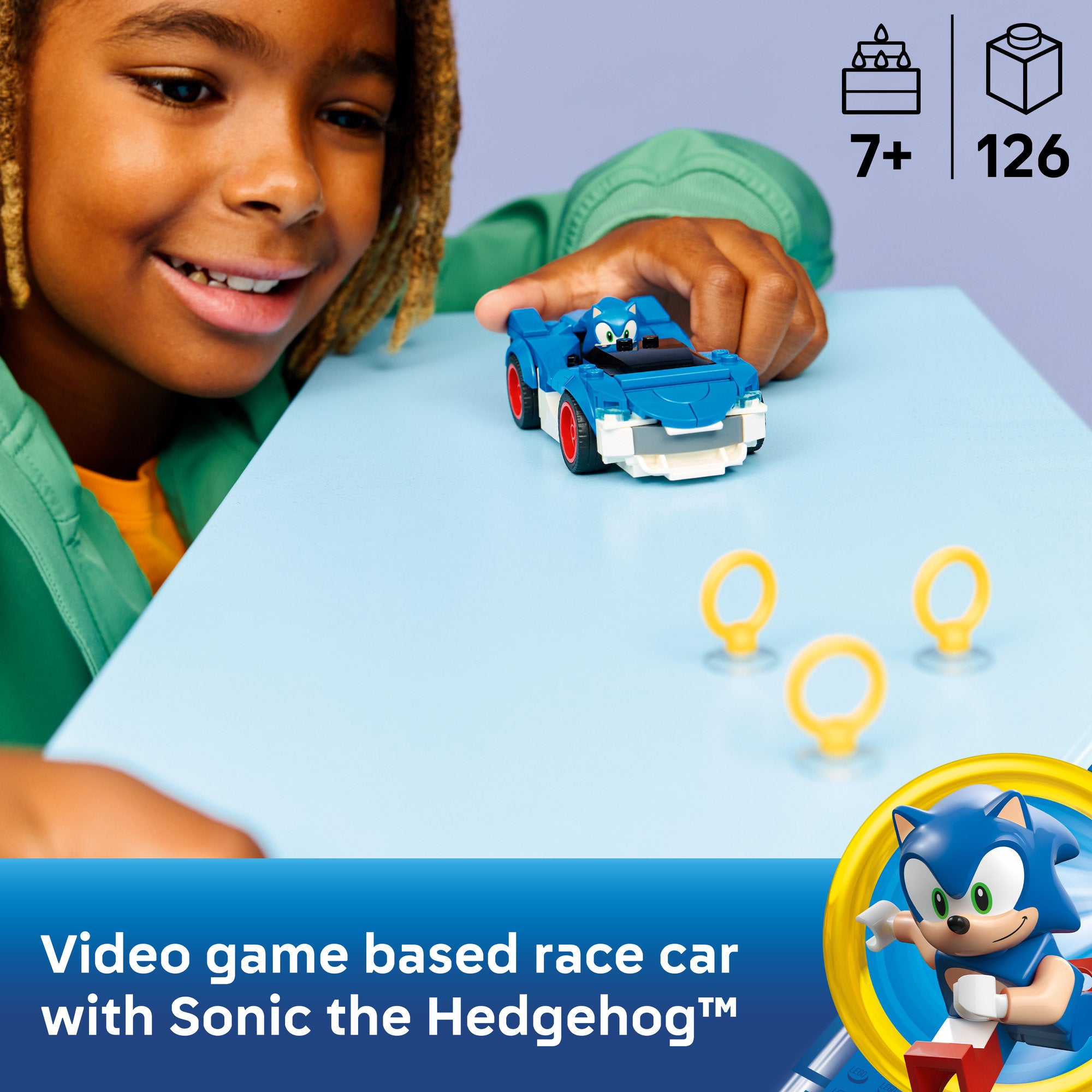 LEGO 77117 Sonic The Hedgehog Speedster Lightning - Toyworld Australia