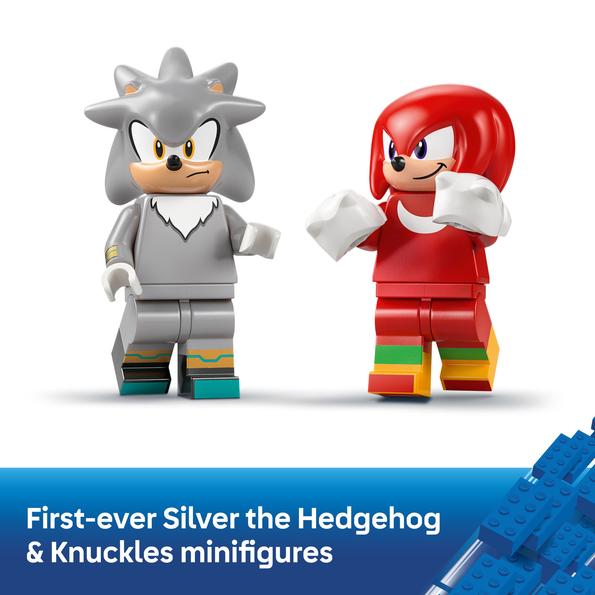 LEGO 77118 Sonic The Hedgehog Silver's Car vs. Knuckles' Monster Truck - Toyworld Australia