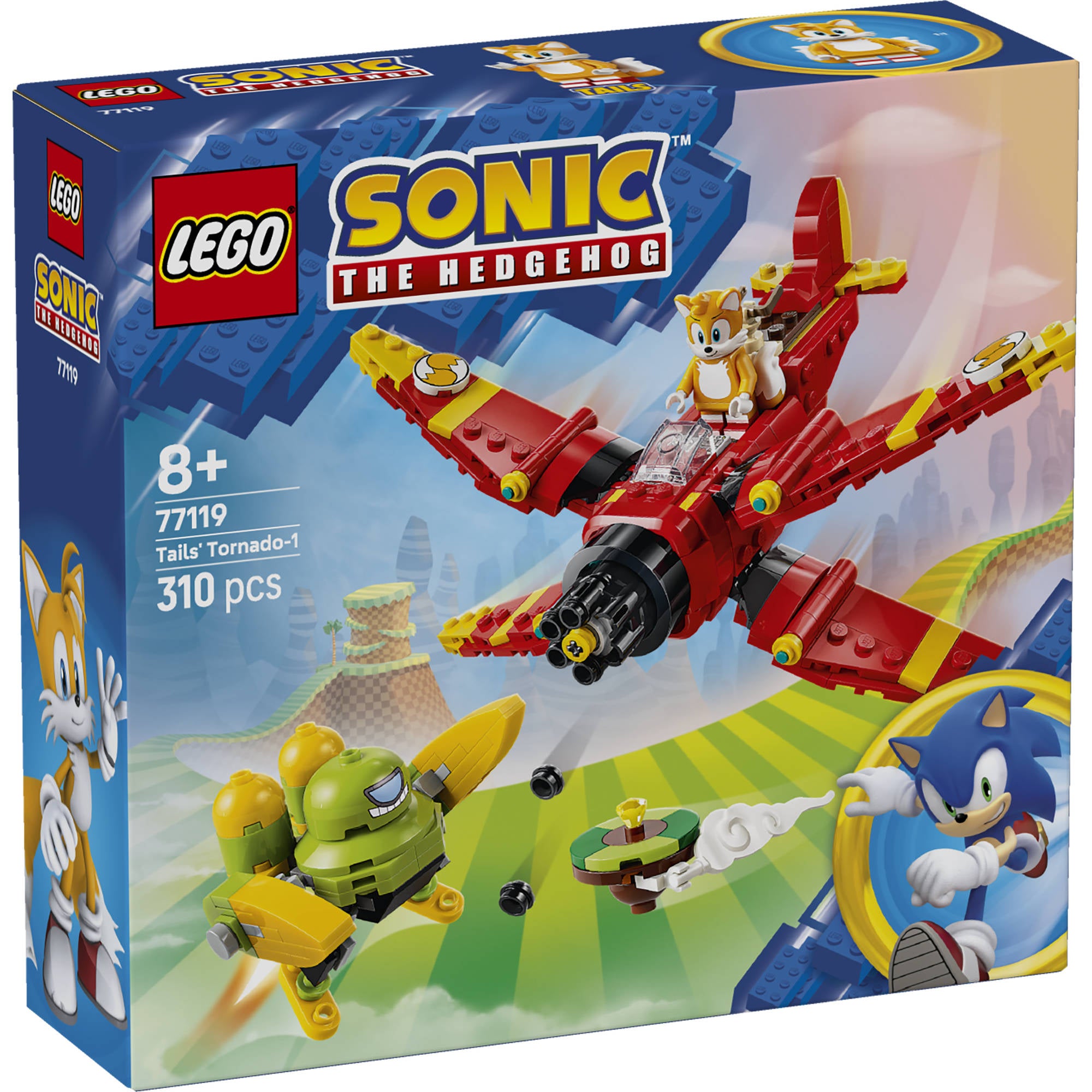 LEGO 77119 Sonic Tails' Tornado-1