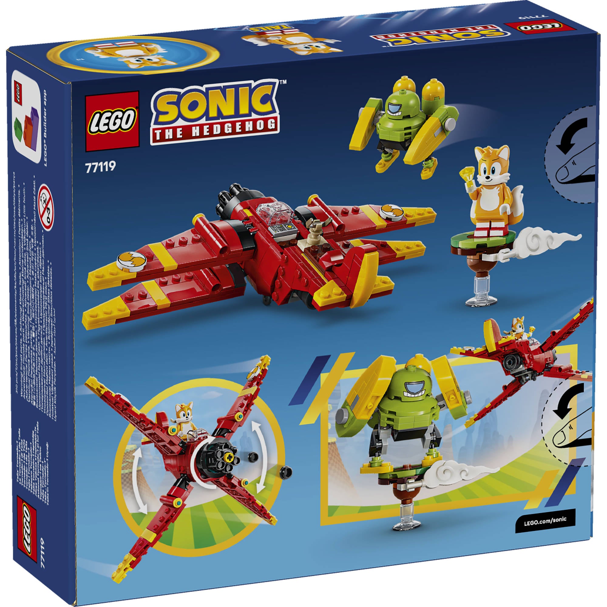 LEGO 77119 Sonic Tails' Tornado-1