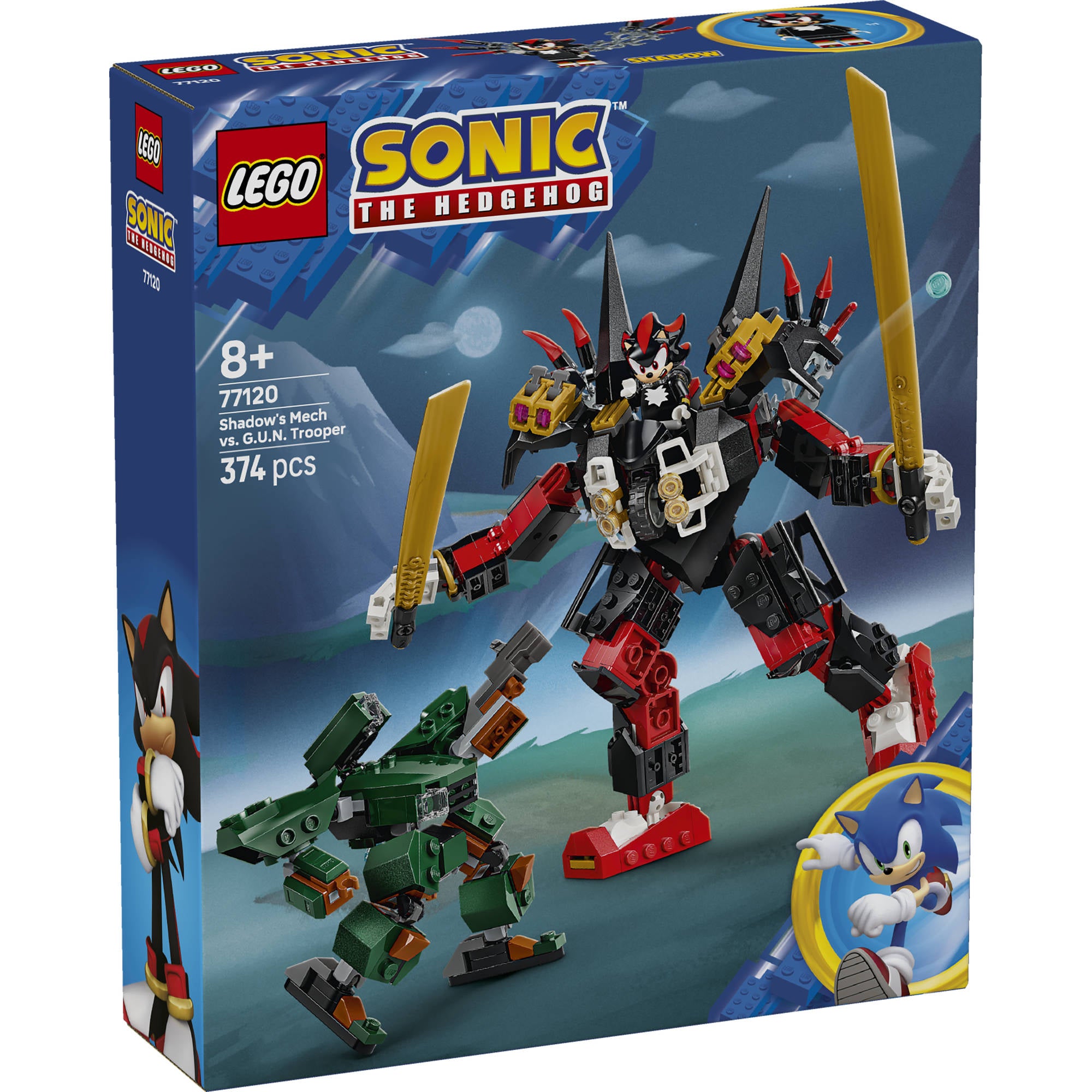 LEGO 77120 Sonic Shadow's Mech vs. G.U.N. Trooper