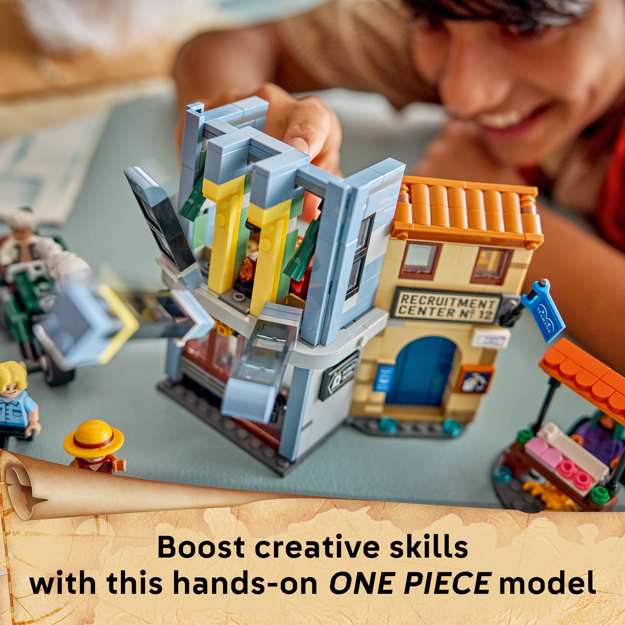 LEGO 75642 ONE PIECE Showdown with Captain Smoker