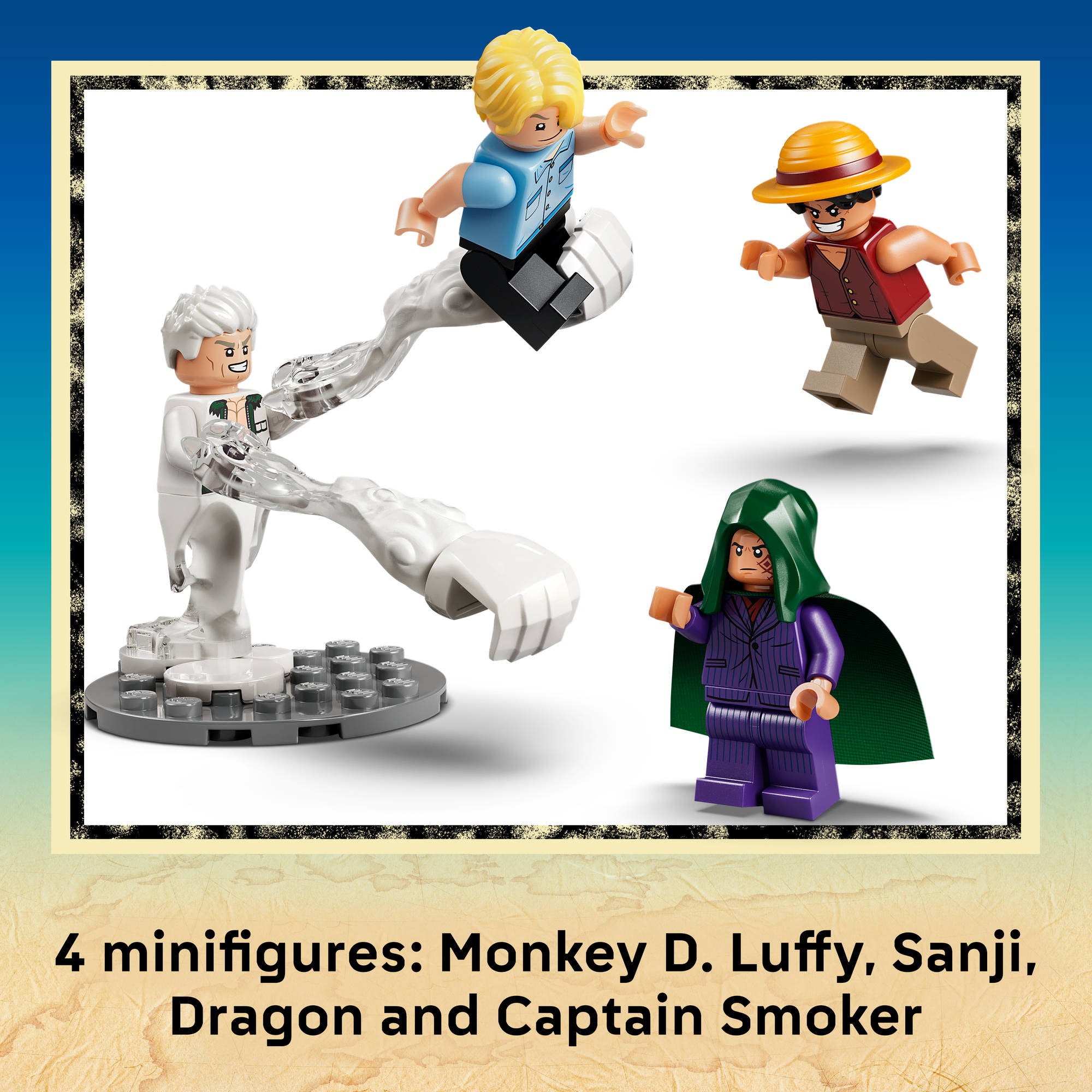LEGO 75642 ONE PIECE Showdown with Captain Smoker