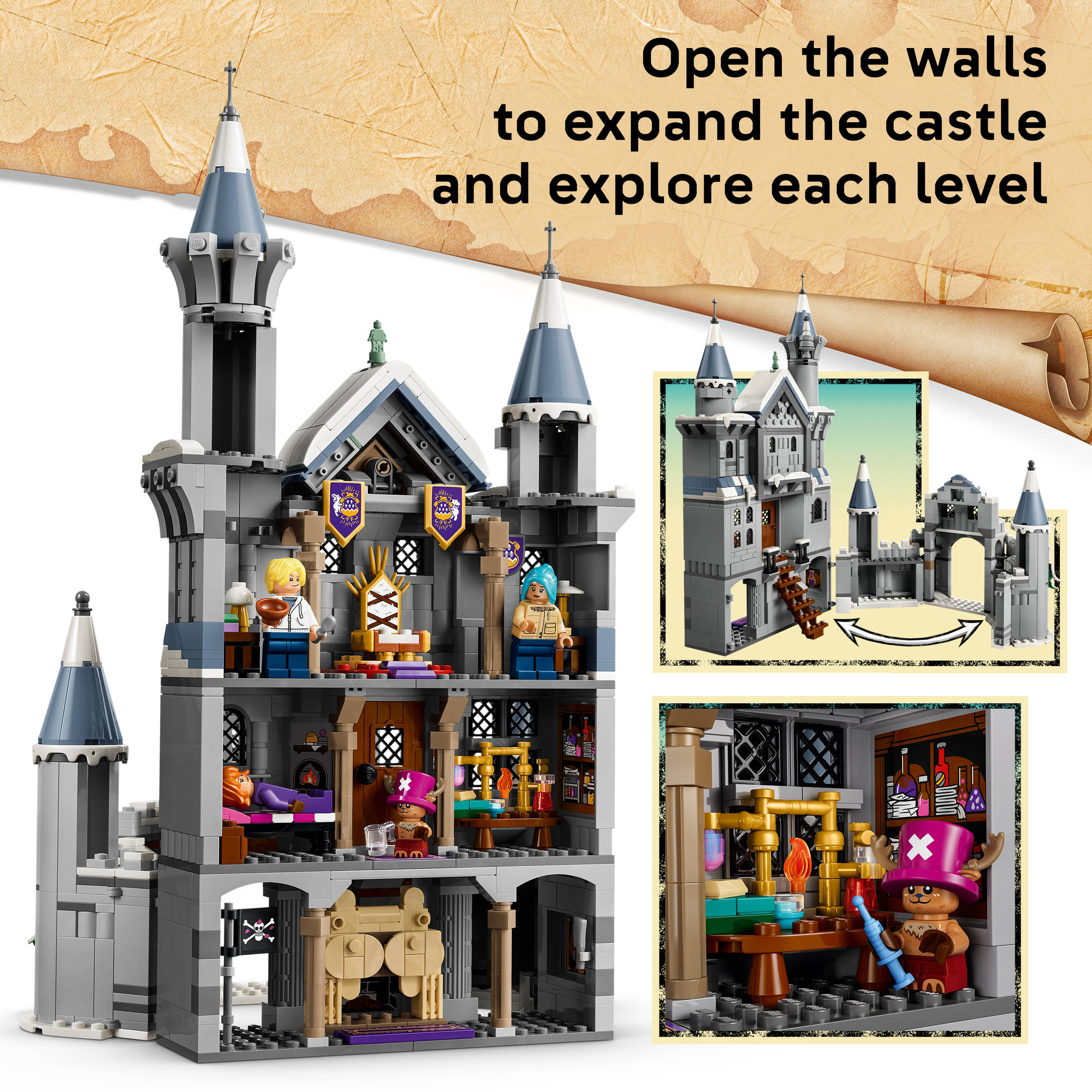 LEGO 75645 ONE PIECE Battle at Drum Castle