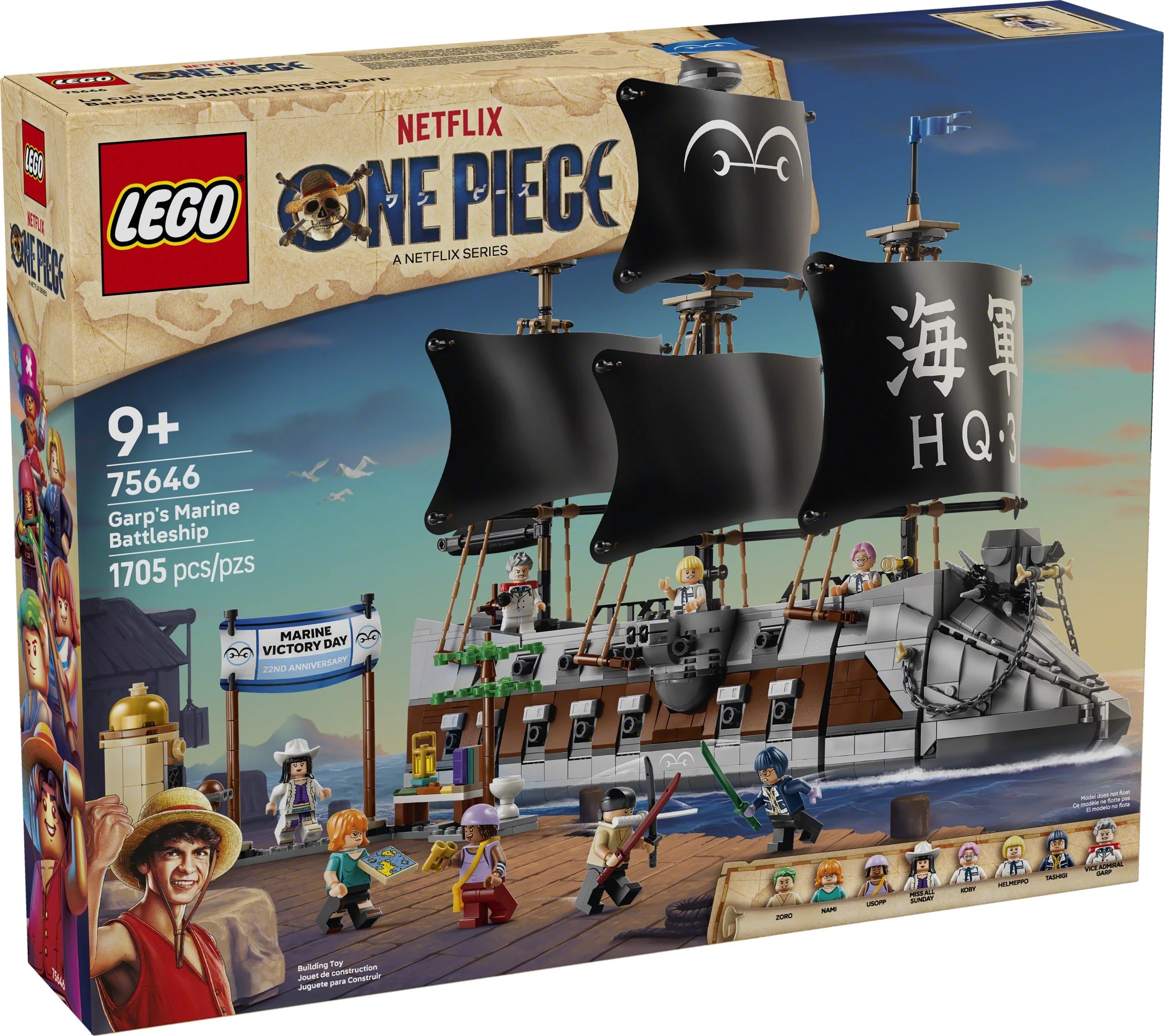 LEGO 75646 ONE PIECE Garp's Marine Battleship