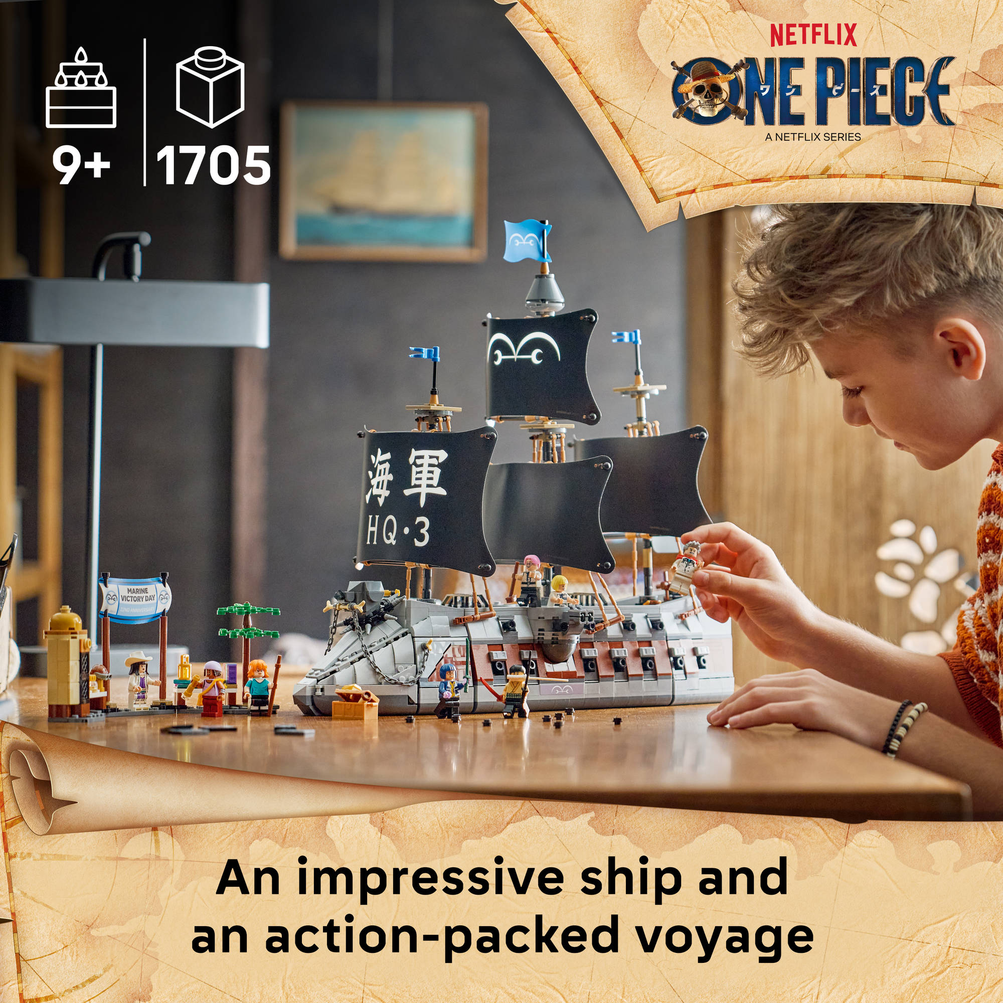 LEGO 75646 ONE PIECE Garp's Marine Battleship