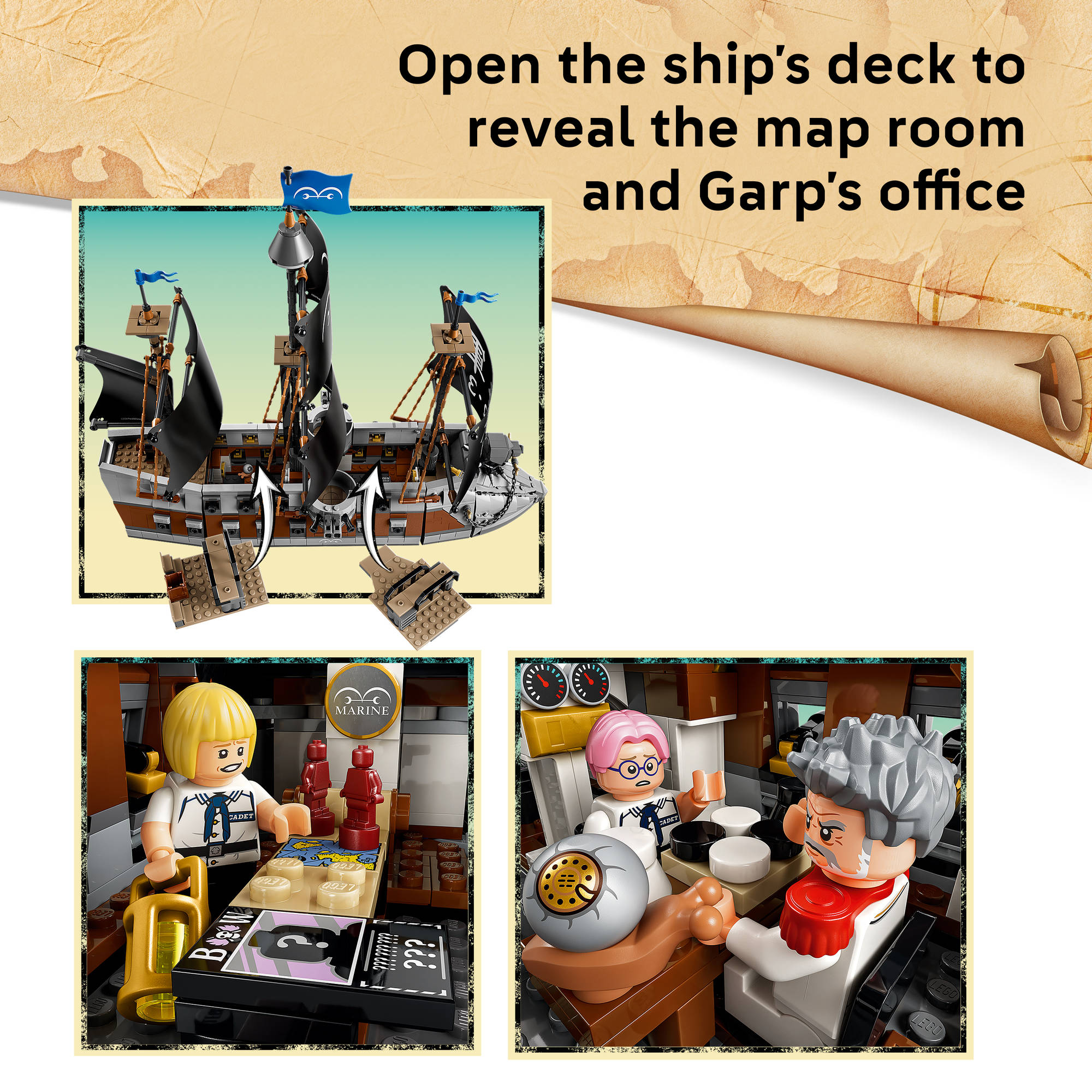 LEGO 75646 ONE PIECE Garp's Marine Battleship