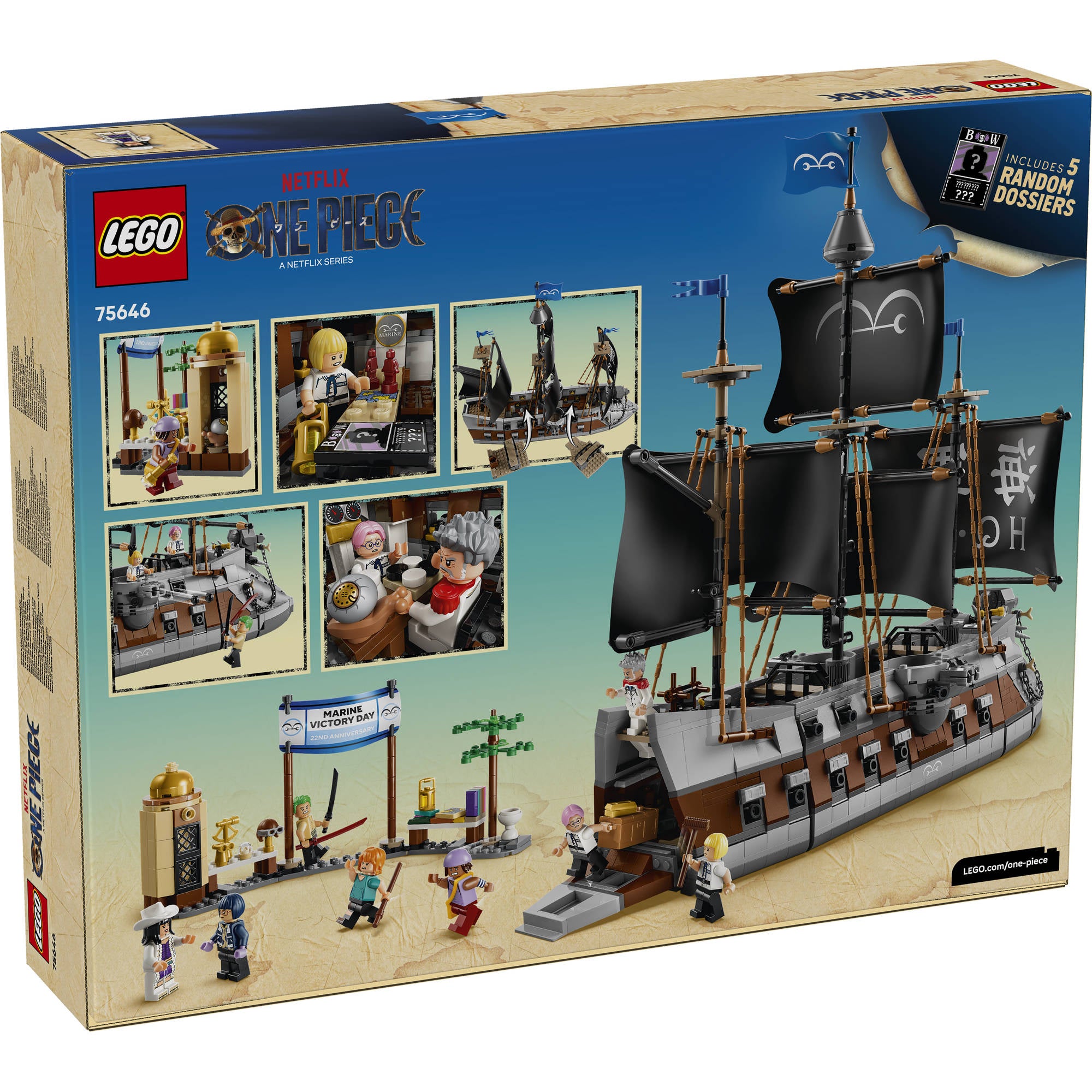 LEGO 75646 ONE PIECE Garp's Marine Battleship