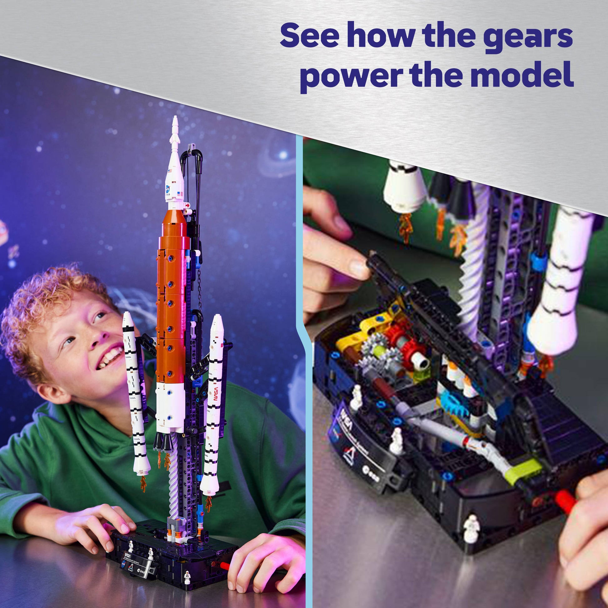LEGO 42221 Technic NASA Artemis Space Launch System Rocket - Toyworld Australia