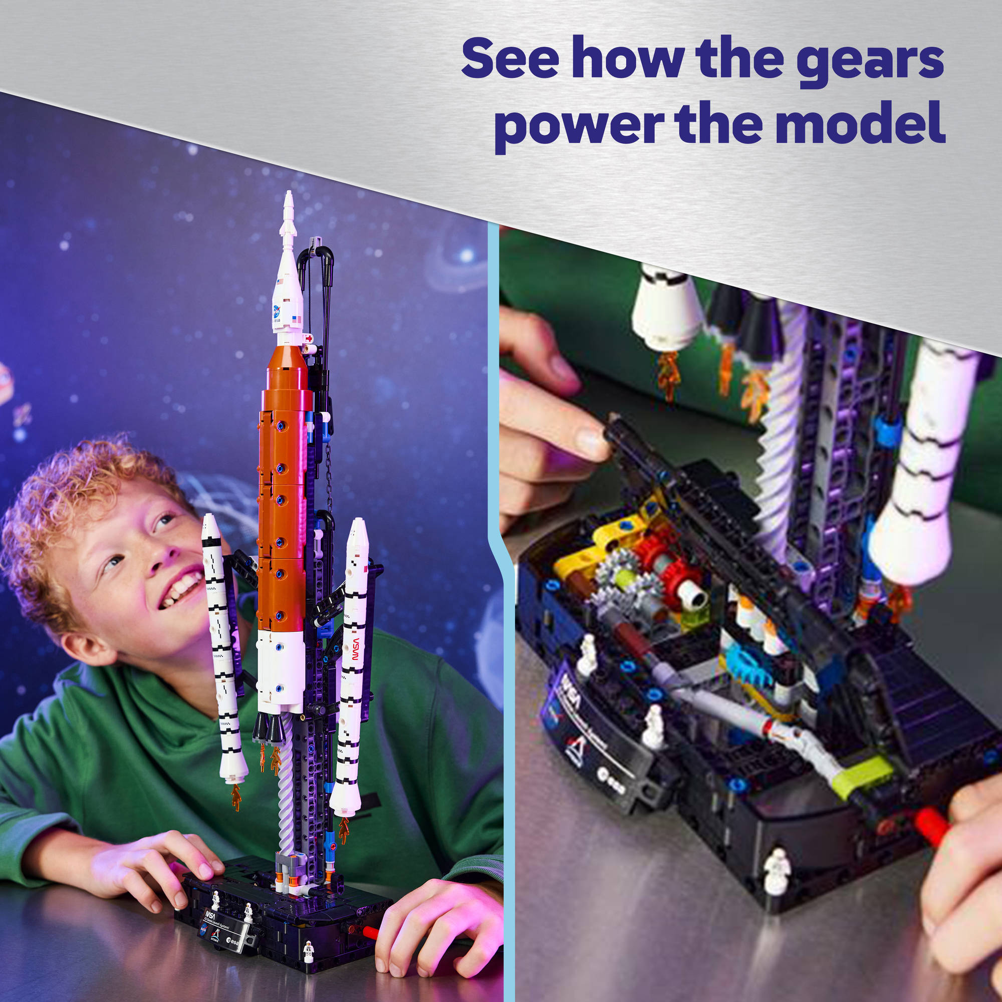 LEGO 42221 Technic NASA Artemis Space Launch System Rocket - Toyworld Australia