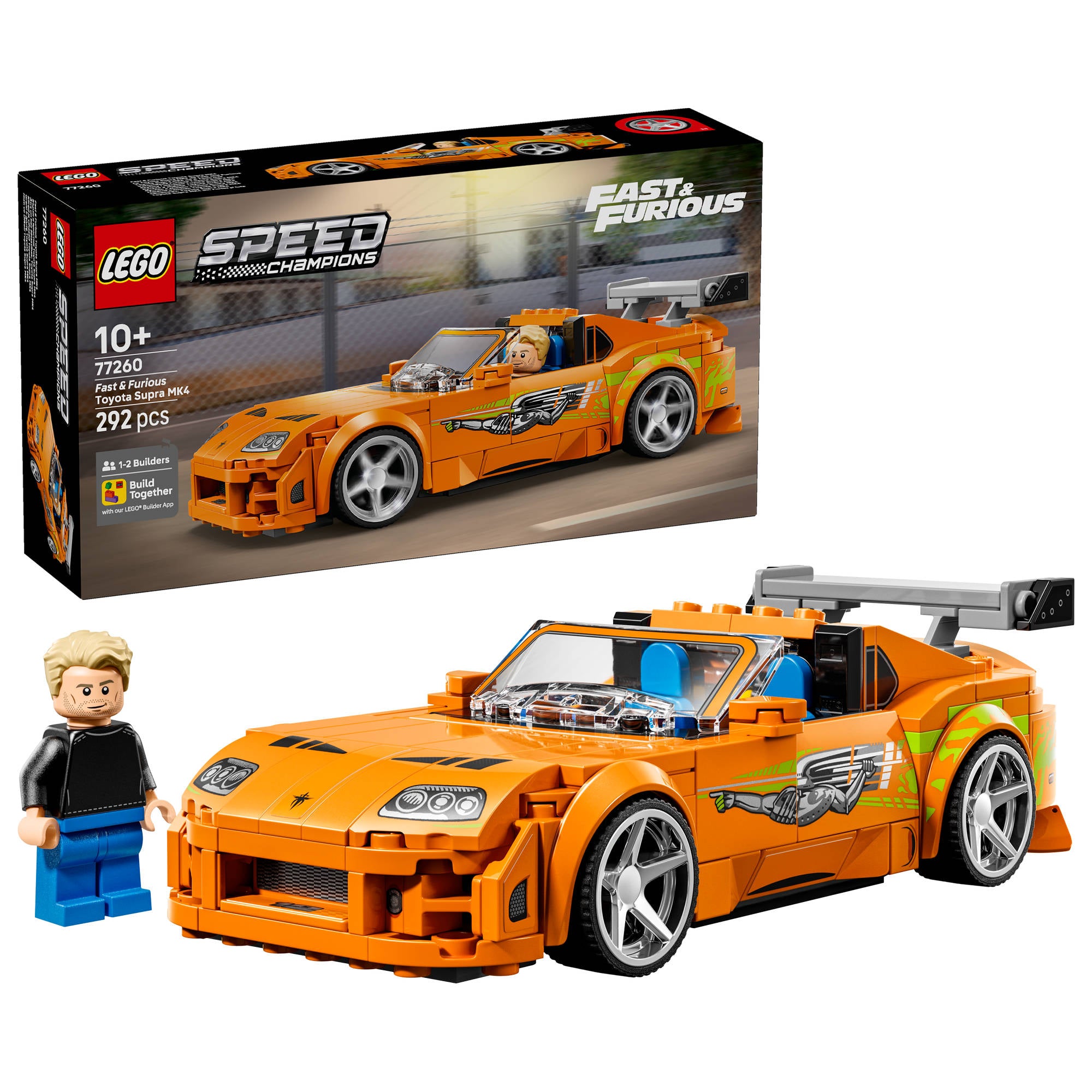 LEGO 77260 Speed Champions The Fast And Furious Toyota Supra MK4