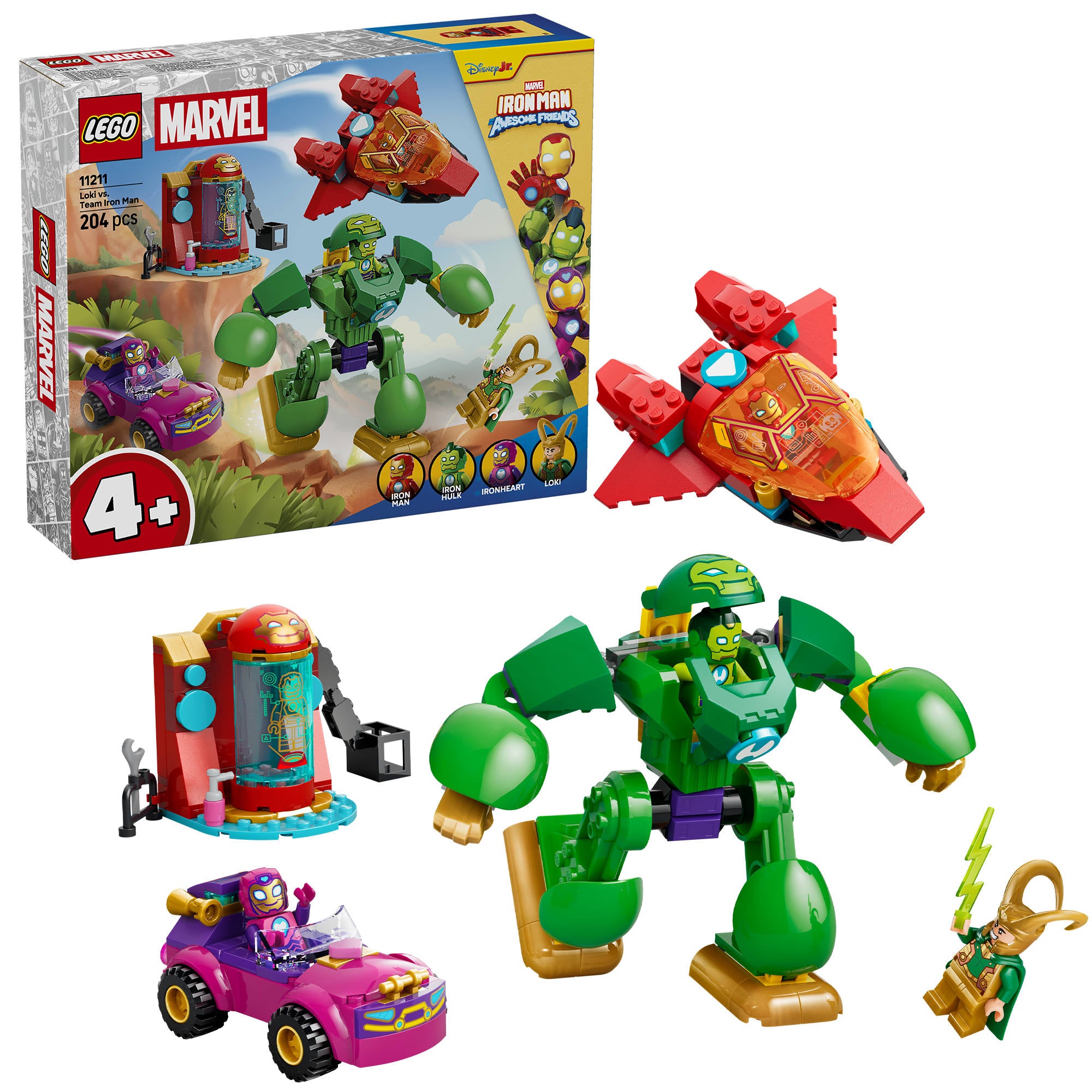 LEGO 11211 Disney Junior Marvel Loki vs. Iron Man