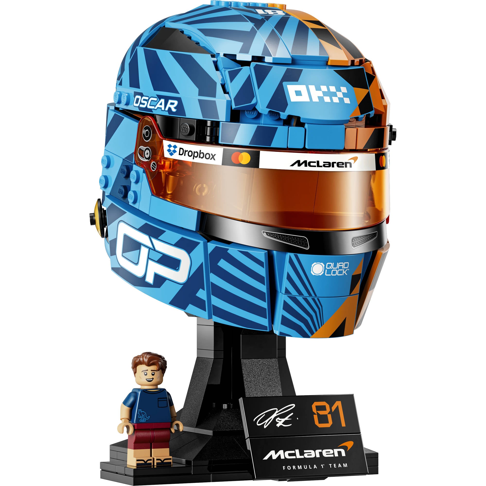 LEGO 43017 Editions Formula 1 McLaren Mastercard F1 Team Oscar Piastri Helmet