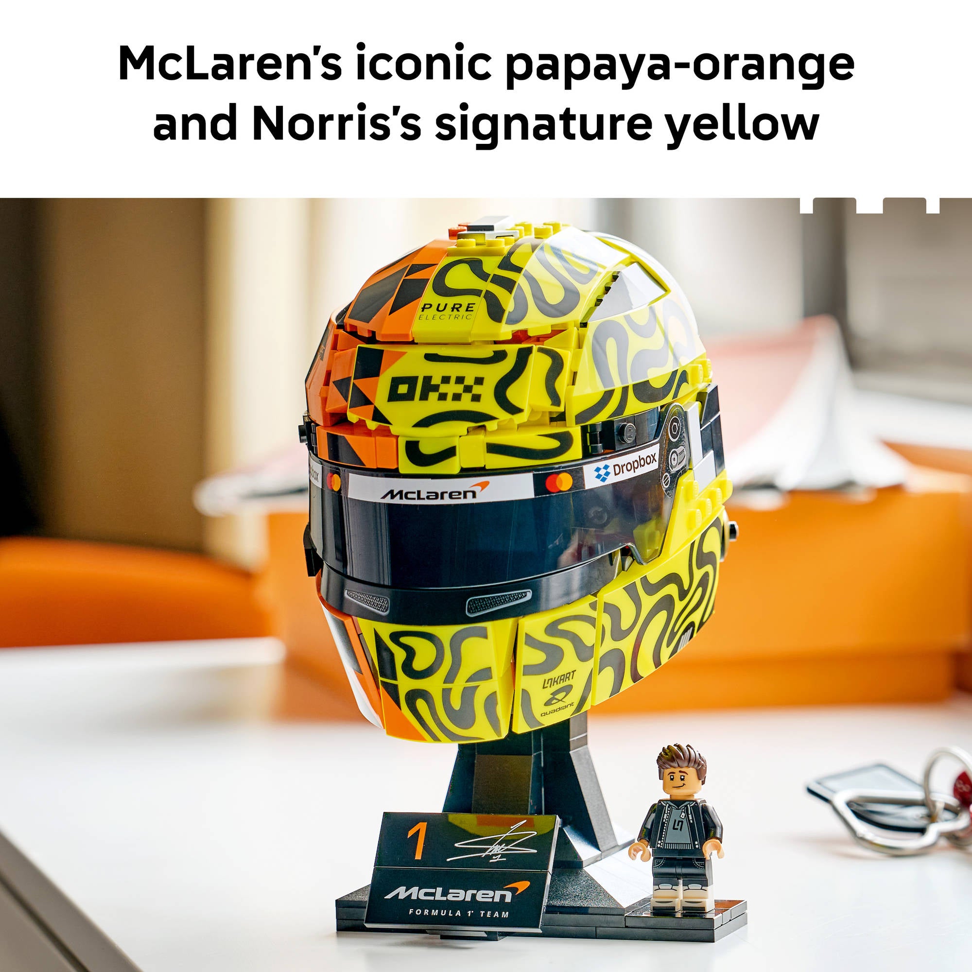 LEGO 43023 Editions Formula 1 McLaren Mastercard F1 Team Lando Norris Helmet