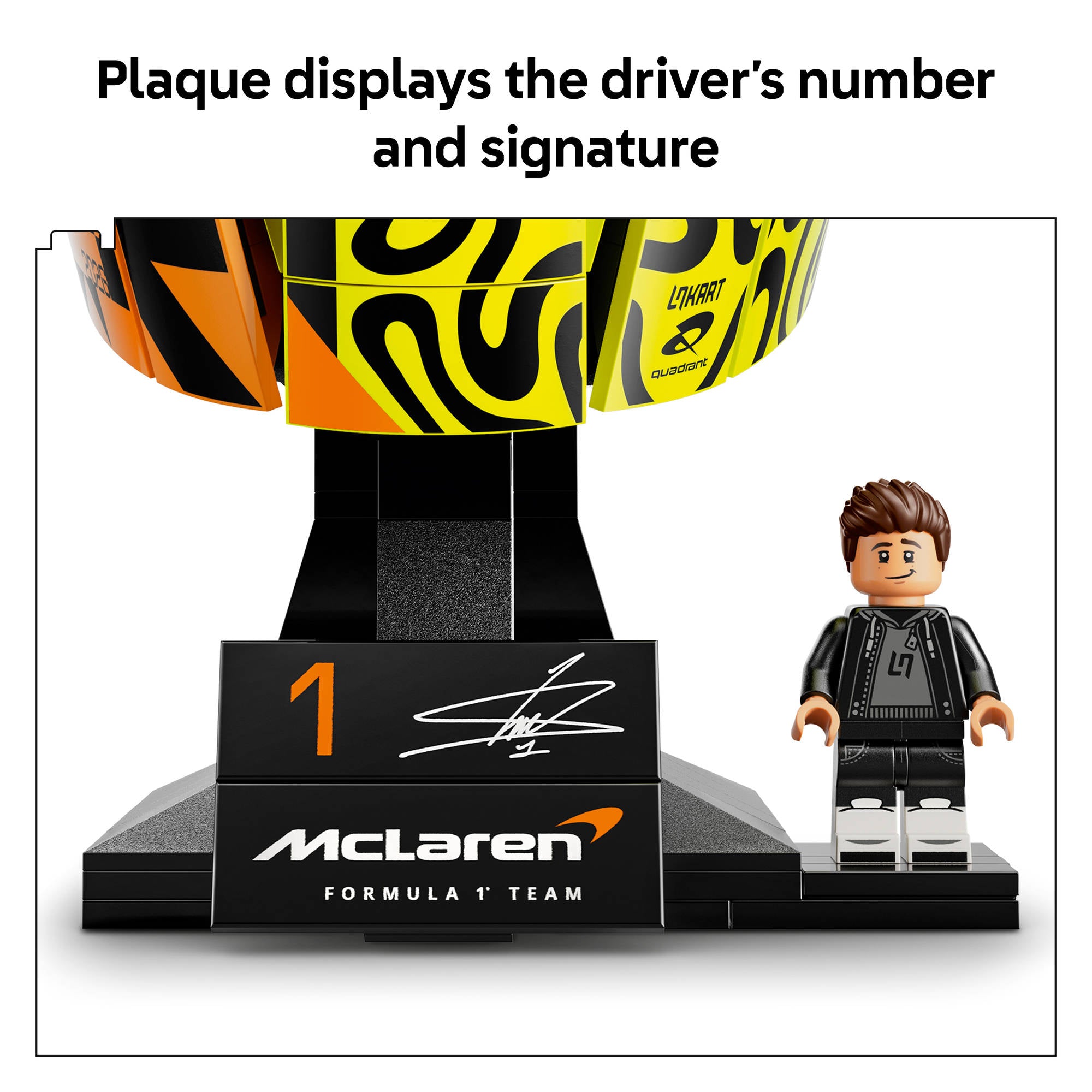 LEGO 43023 Editions Formula 1 McLaren Mastercard F1 Team Lando Norris Helmet