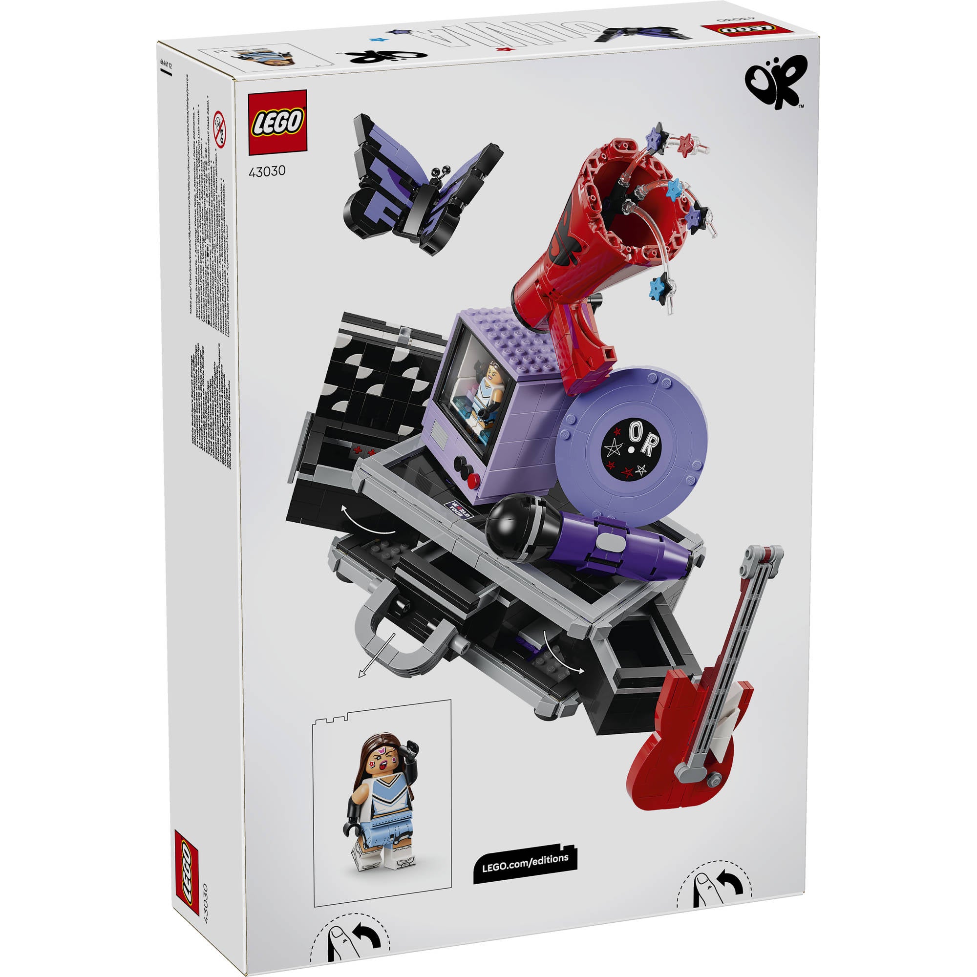 LEGO 43030 Editions Music Olivia Rodrigo's Secret Storage