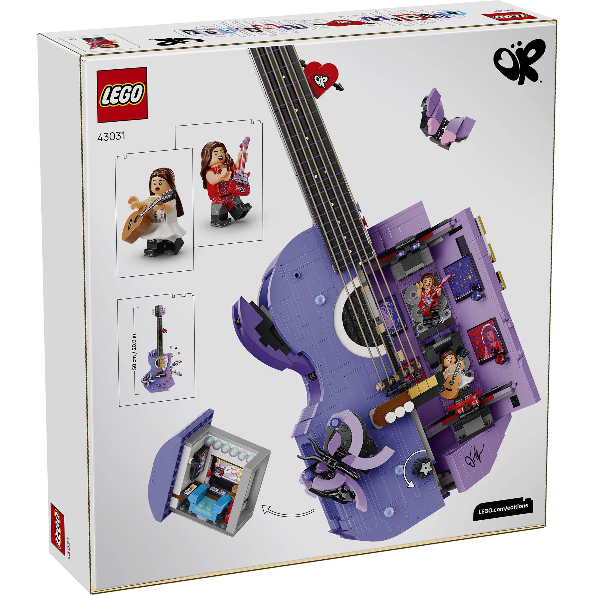 LEGO 43031 Editions Music Olivia Rodrigo's Dual Guitar