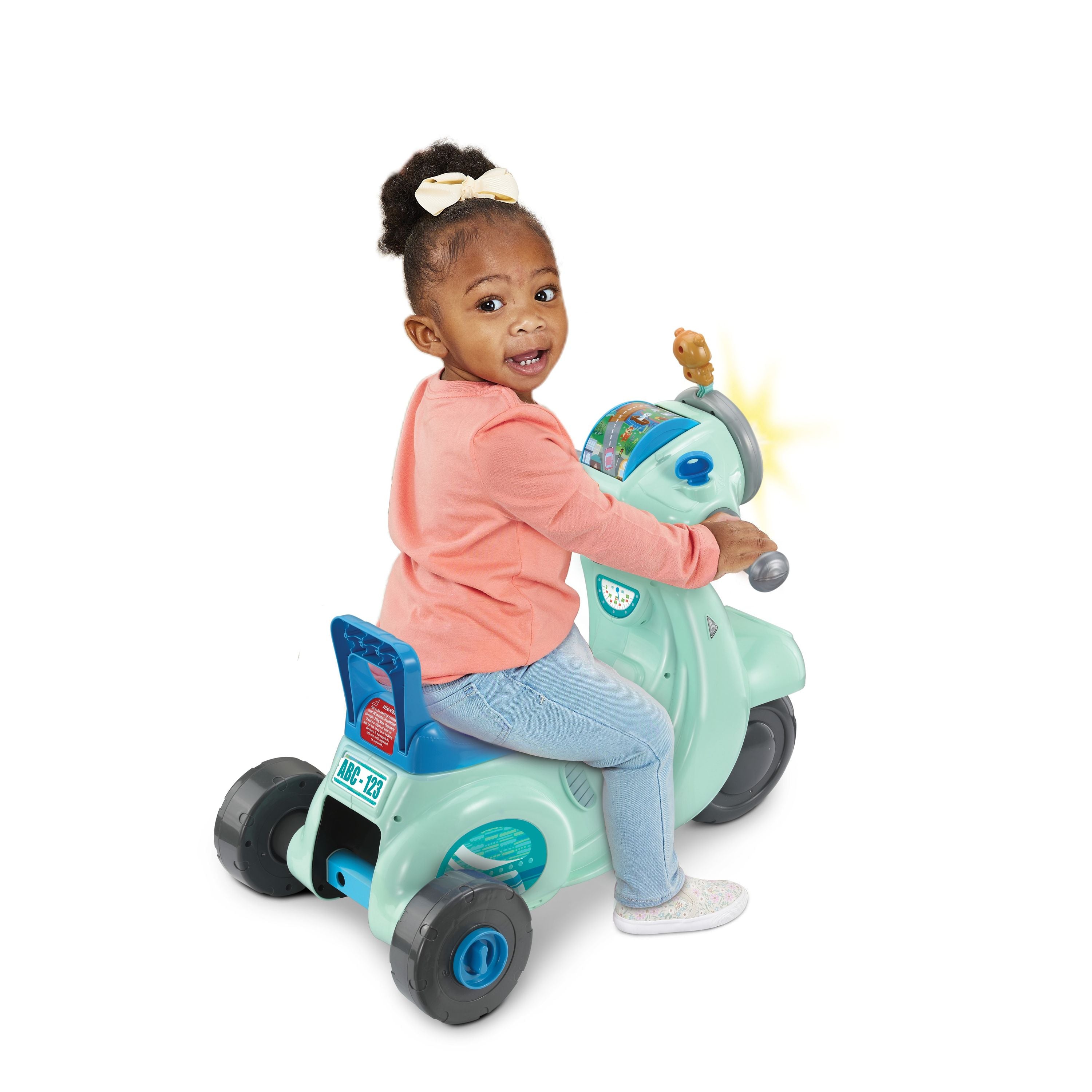 VTech 2-In-1 Ride & Balance Scooter - Blue