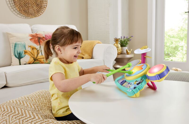 Bluey Instruments VTech Bluey Horray Drum Set – Toyworld Australia