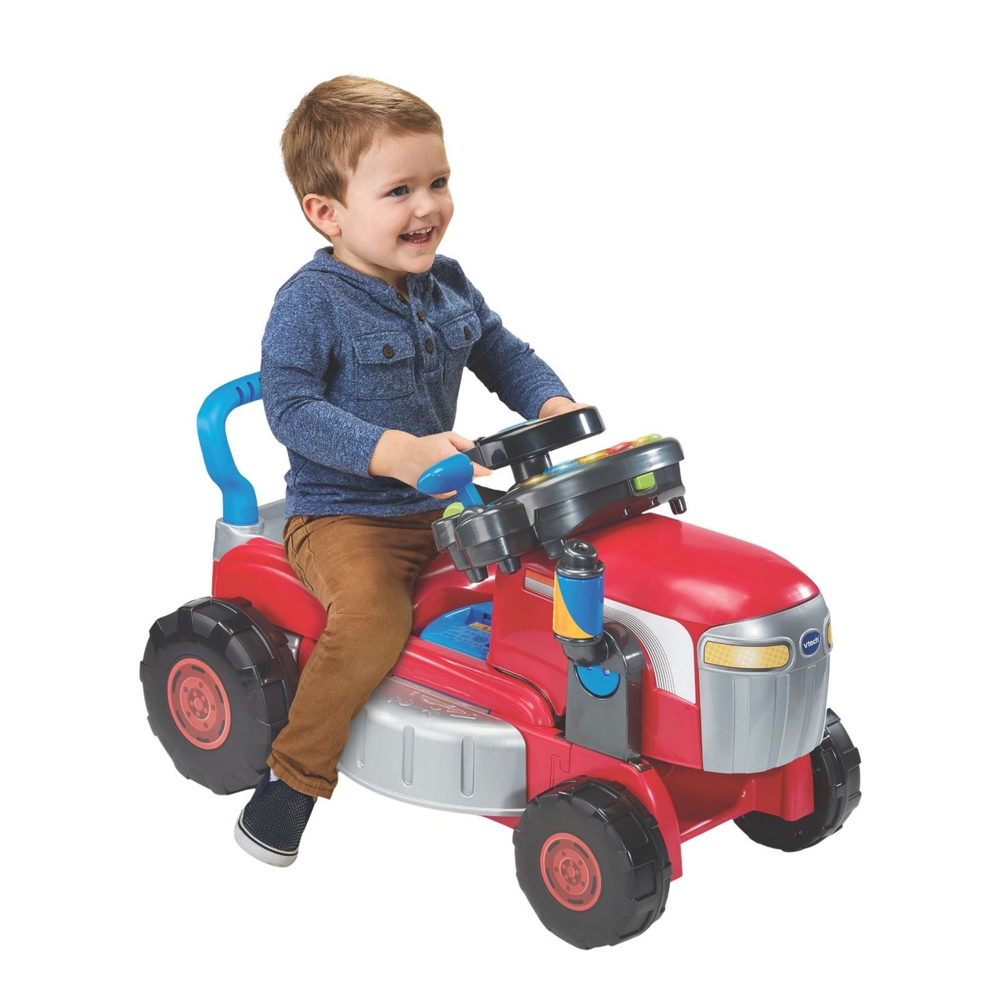 VTech 3-in-1 Mow & Grow Tractor - Red