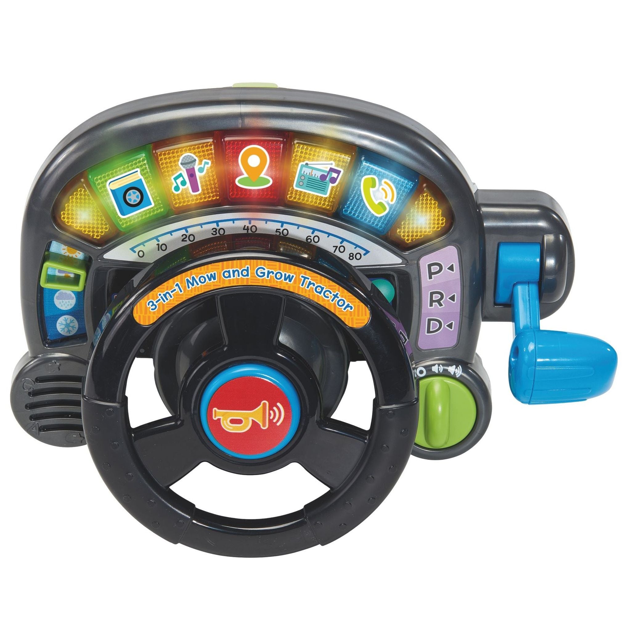 VTech 3-in-1 Mow & Grow Tractor - Red