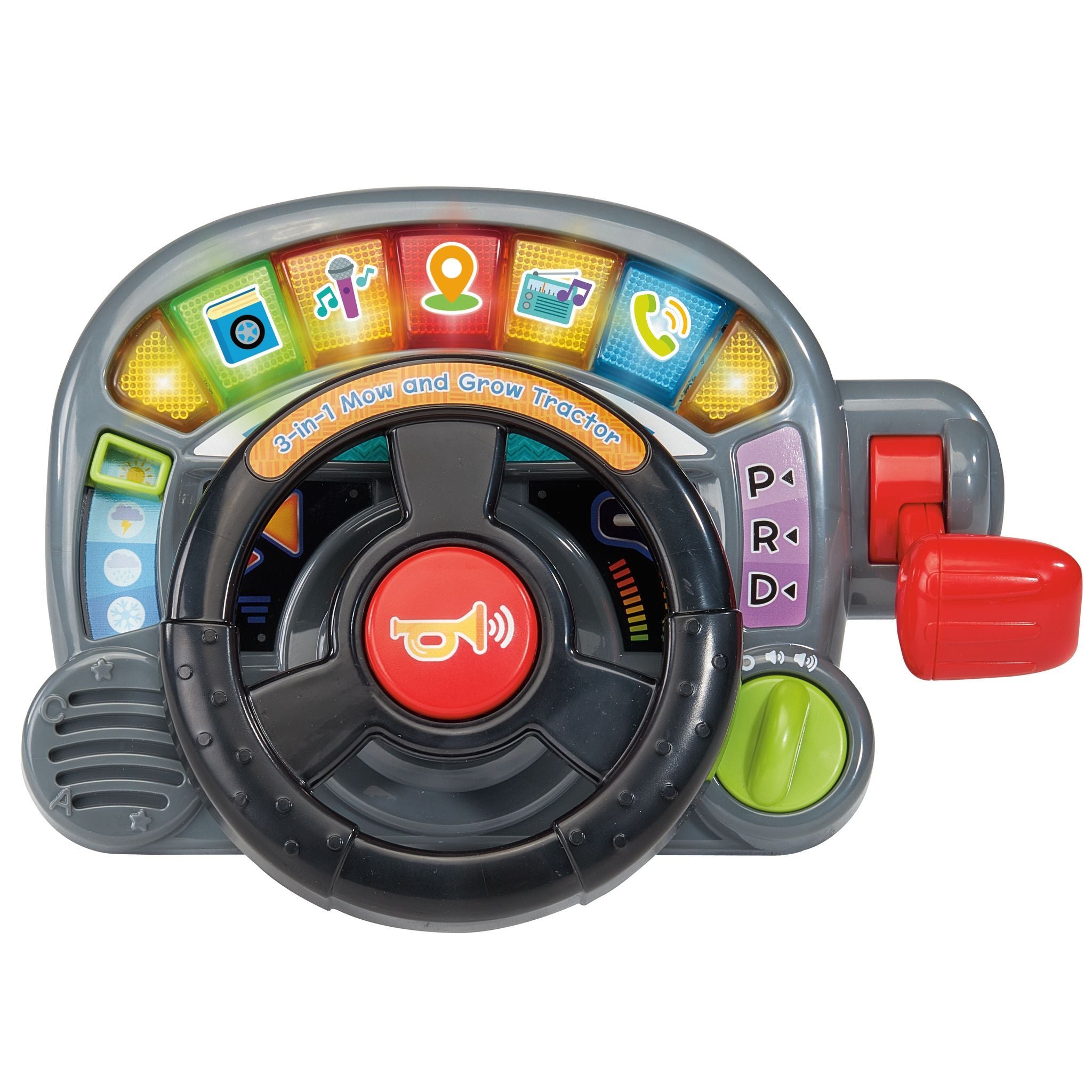 VTech 3-in-1 Mow & Grow Tractor - Green