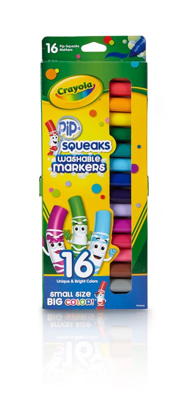 Crayola Pipsqueaks 16 Pack Washable Markers - Toyworld Australia
