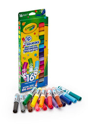 Crayola Pipsqueaks 16 Pack Washable Markers - Toyworld Australia