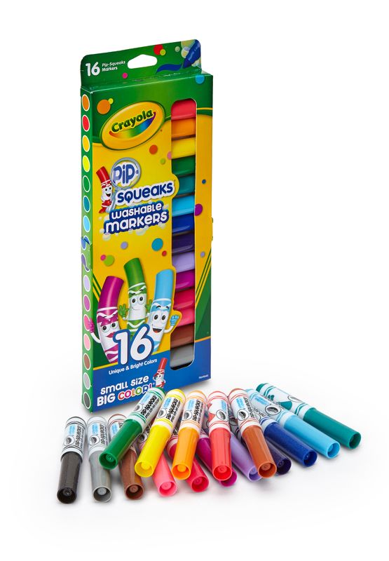 Crayola Pipsqueaks 16 Pack Washable Markers - Toyworld Australia