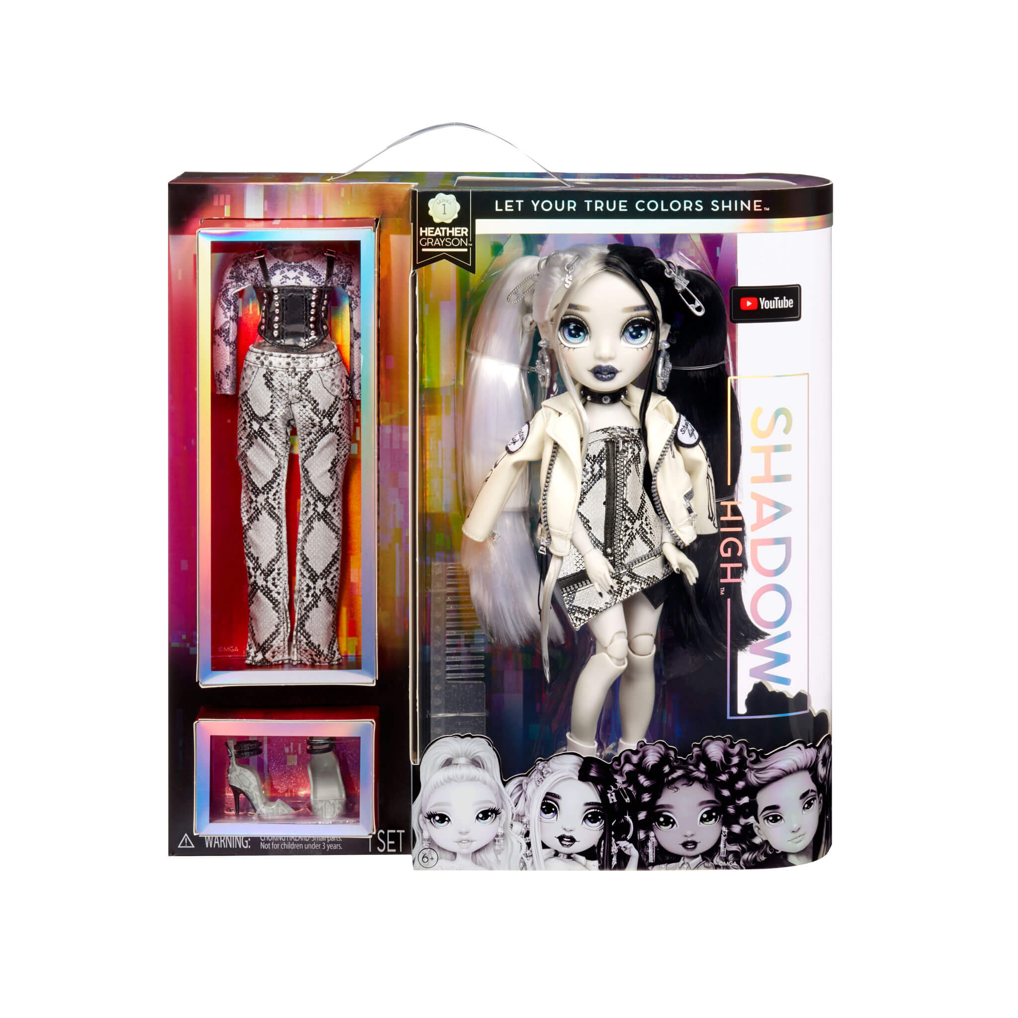 Rainbow High Shadow High Fashion Doll - Heather Grayson