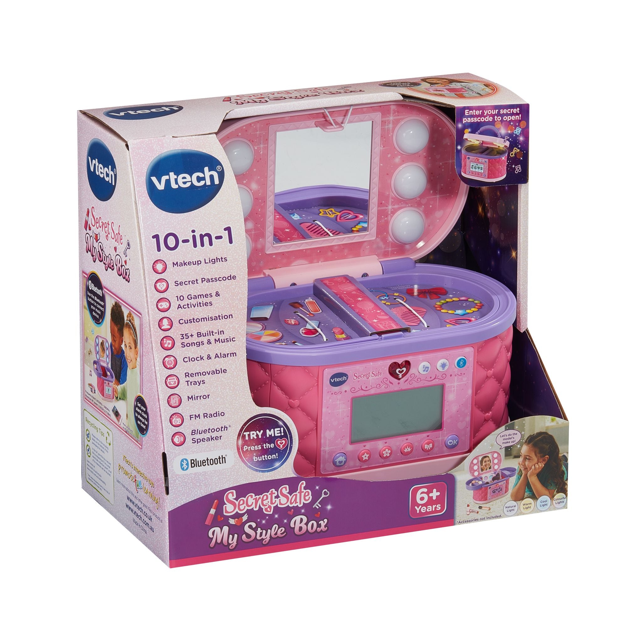 VTech 10 In 1 Secret Safe My Style Box
