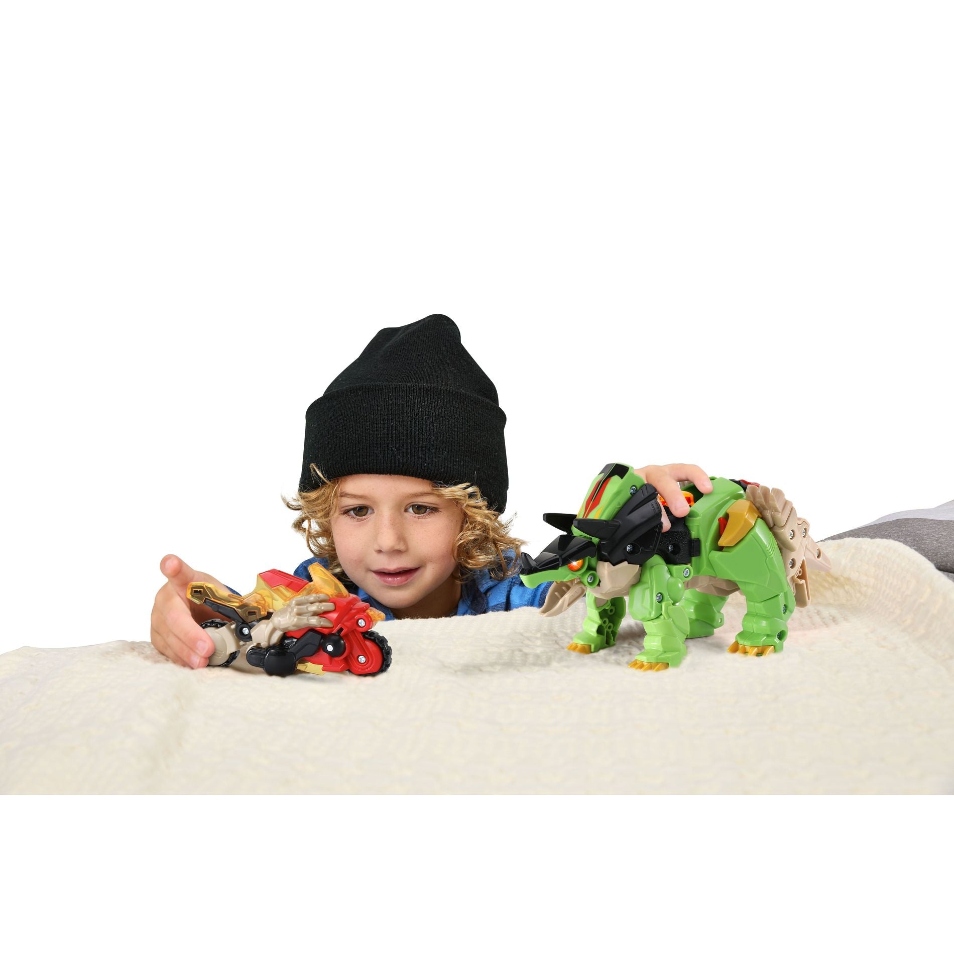 VTech Switch & Go Dinos Armoured Up Triceratops Spinosaurus