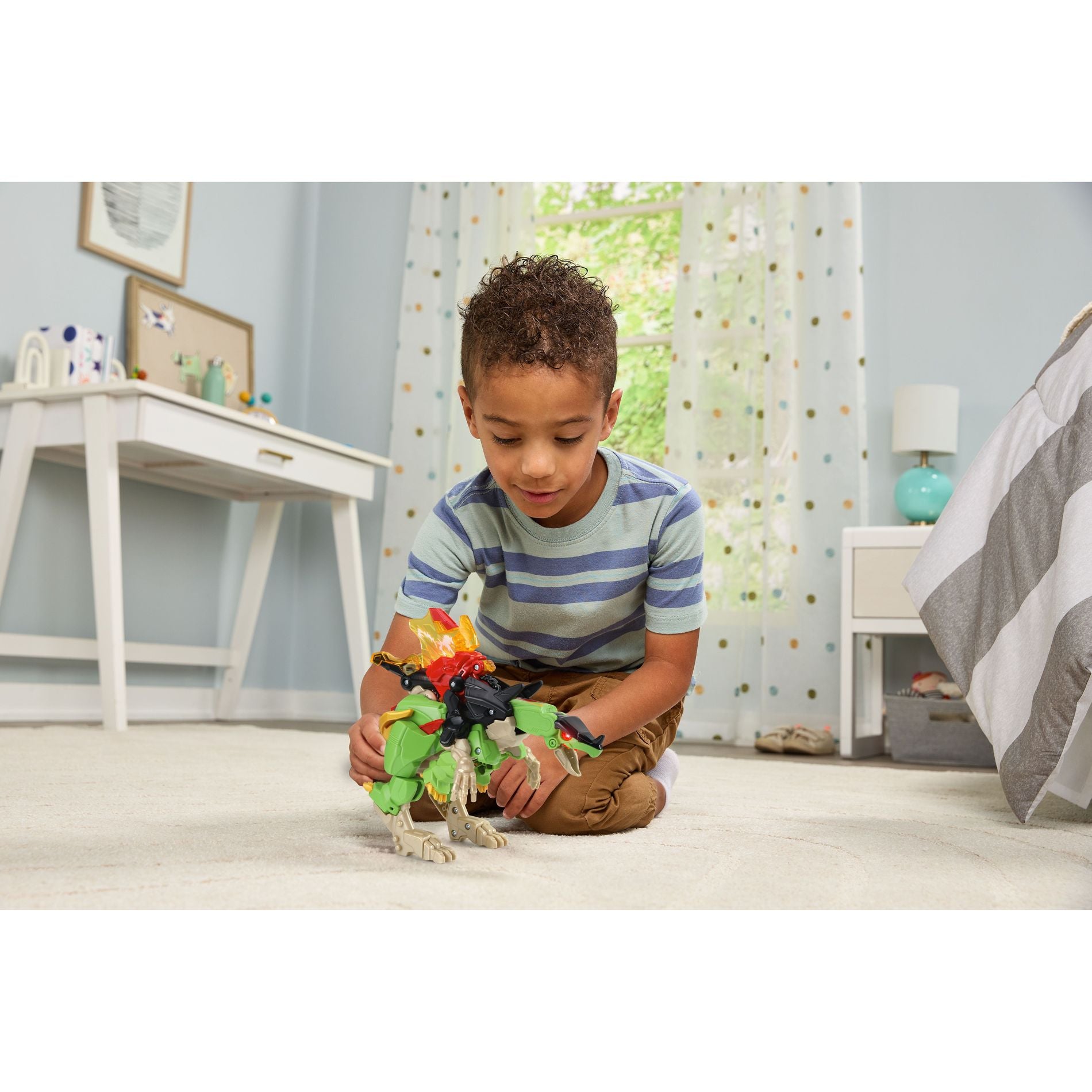 VTech Switch & Go Dinos Armoured Up Triceratops Spinosaurus