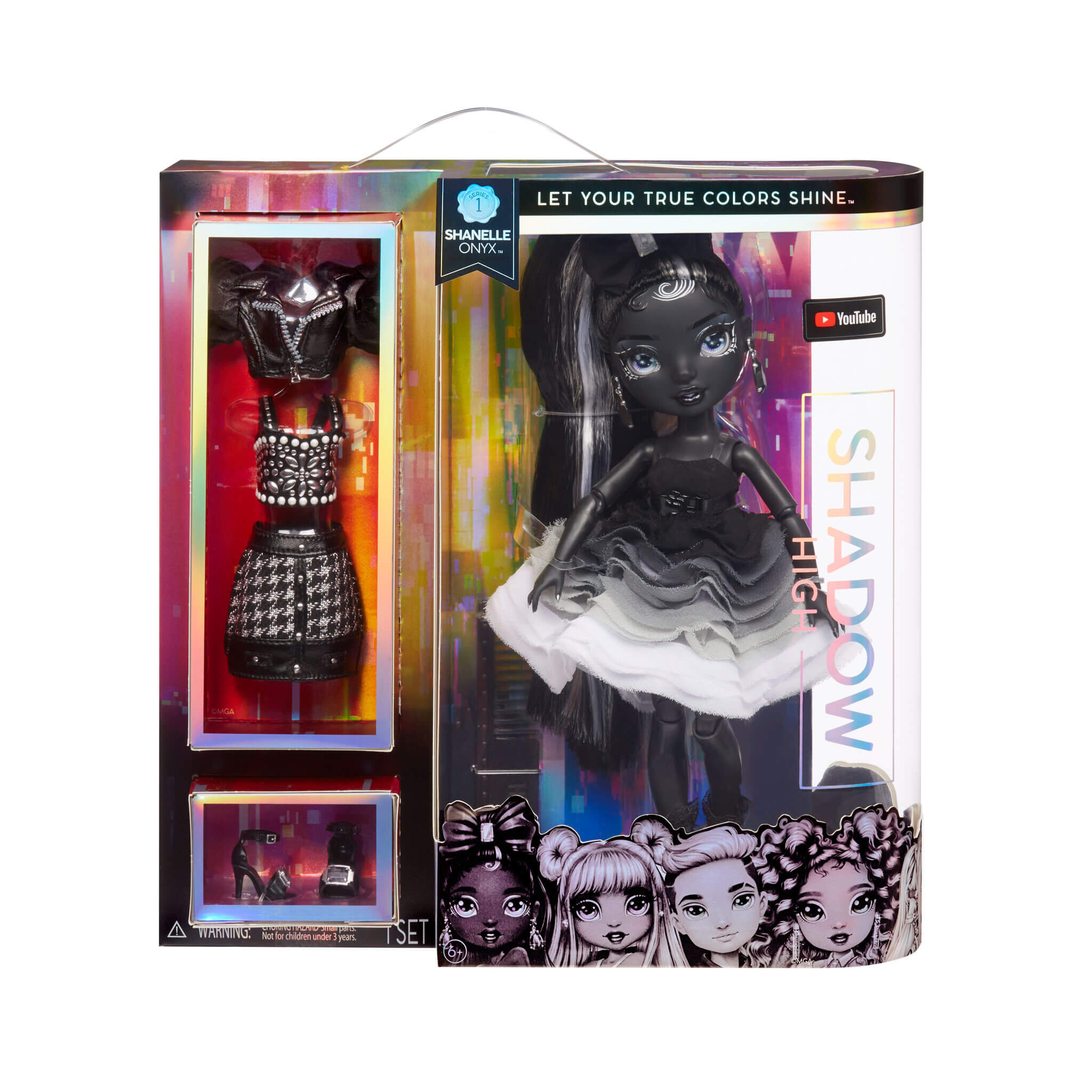 Ranbow High Shadow High Fashion Doll - Shanelle Onyx