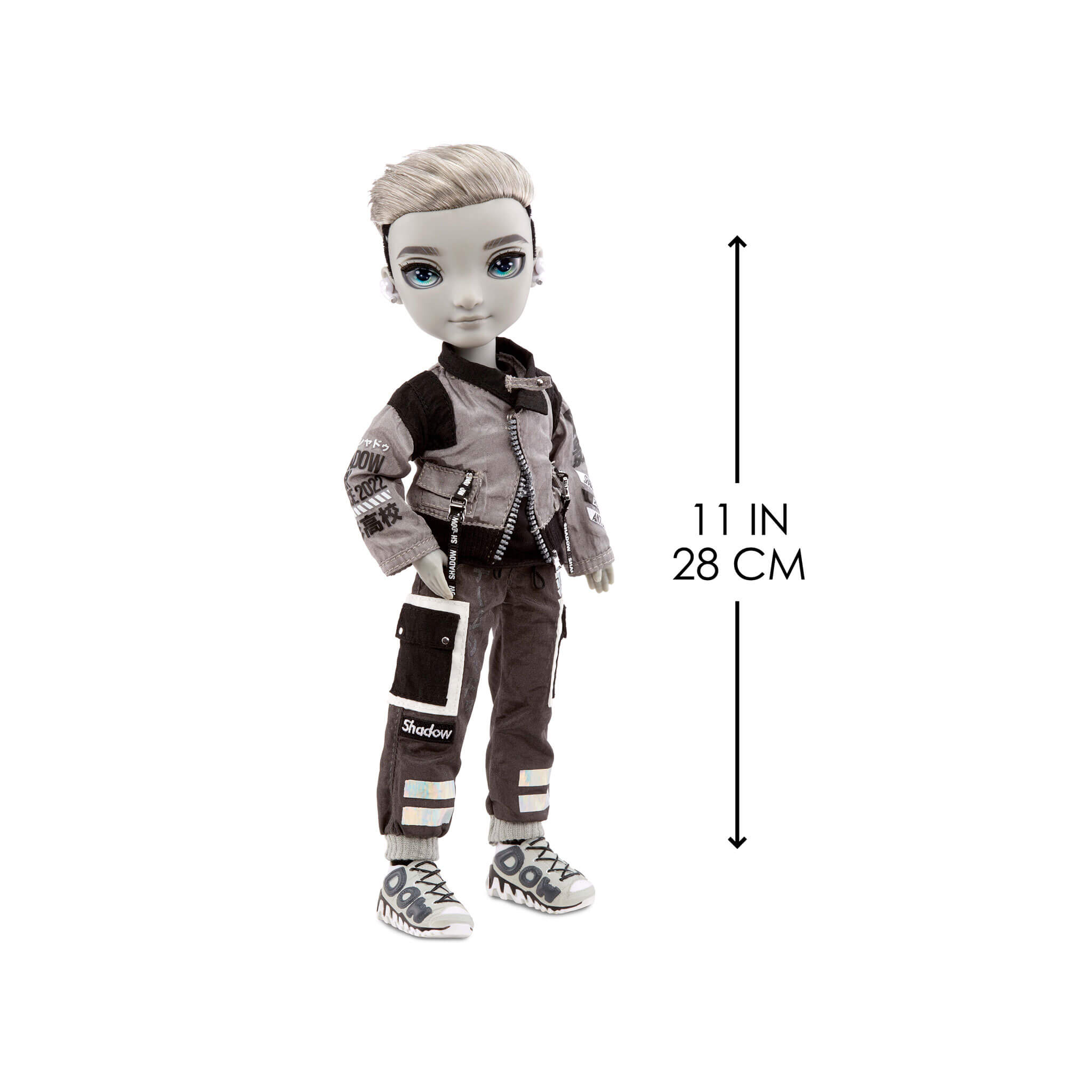 Rainbow High Shadow High Fashion Doll - Ash Silverstone