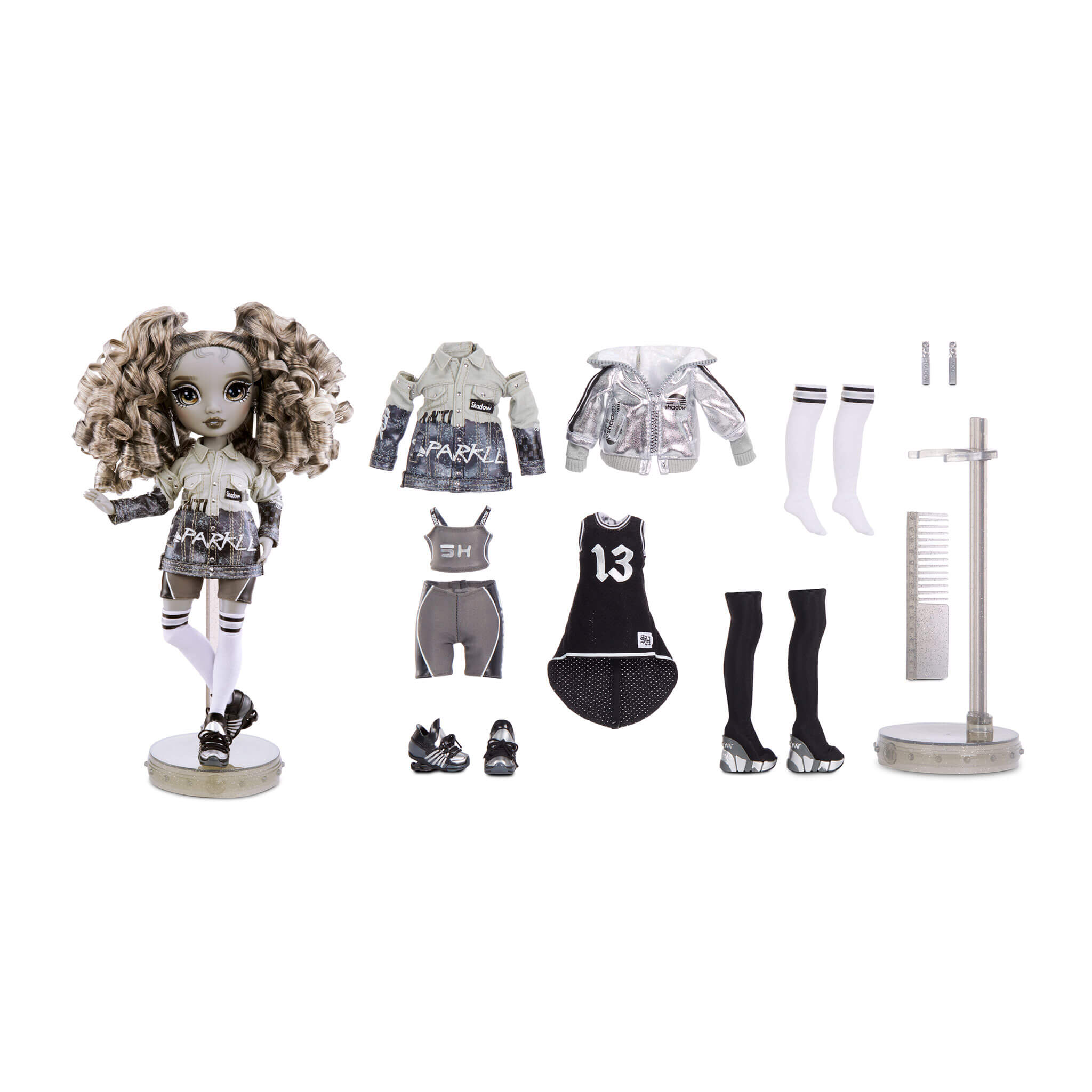 Rainbow High Shadow High Fashion Doll - Nicole Steel