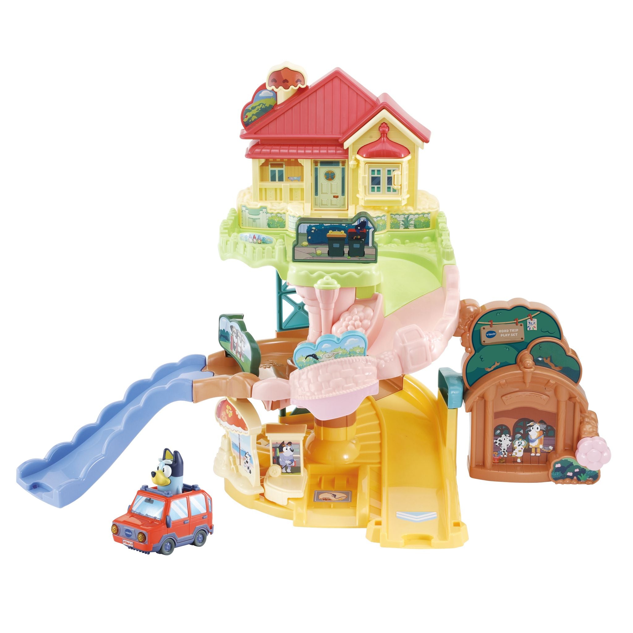 VTech Bluey Toot-Toot Drivers Road Trip Playset
