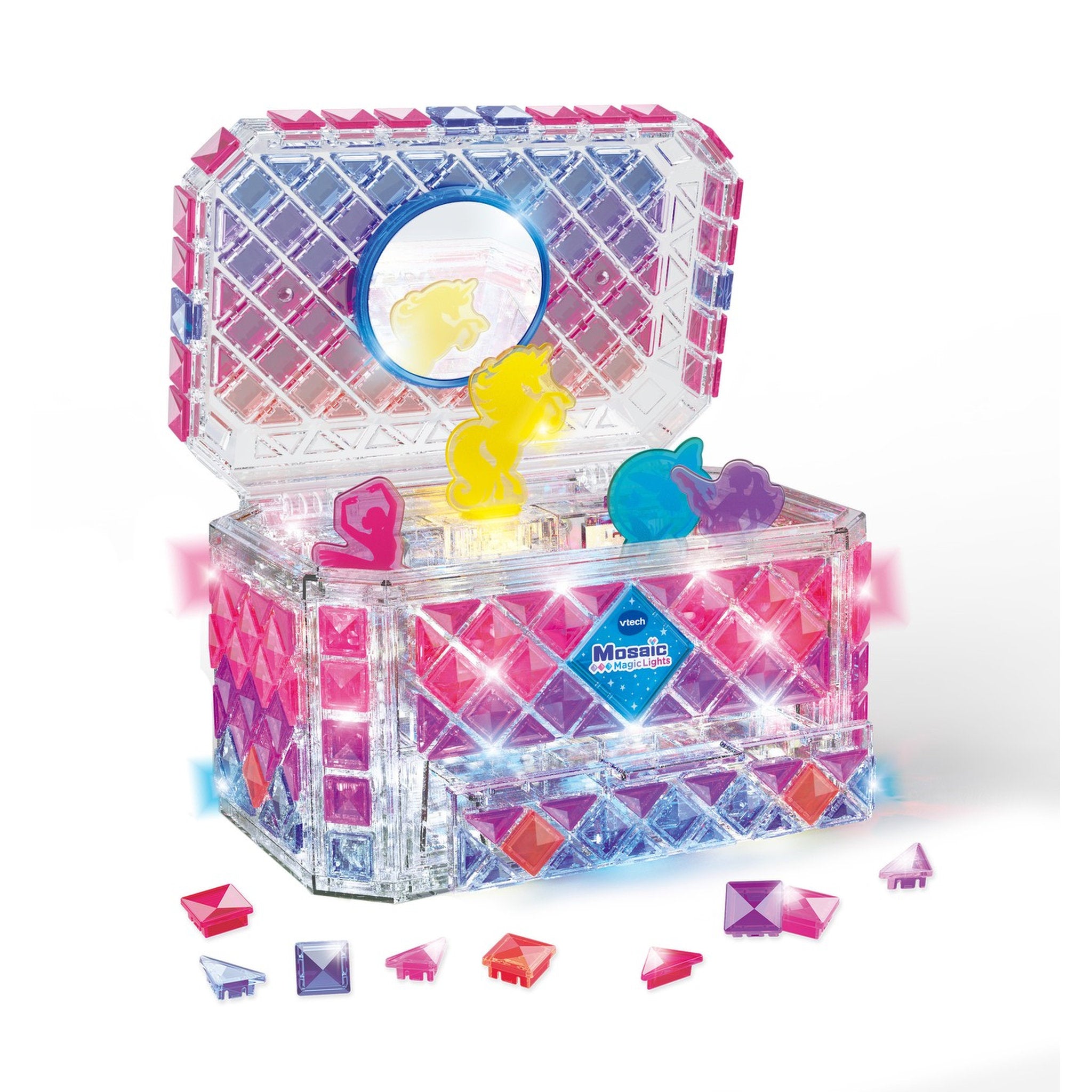 VTech Mosaic Magic Lights Make Your Own Jewellery Box